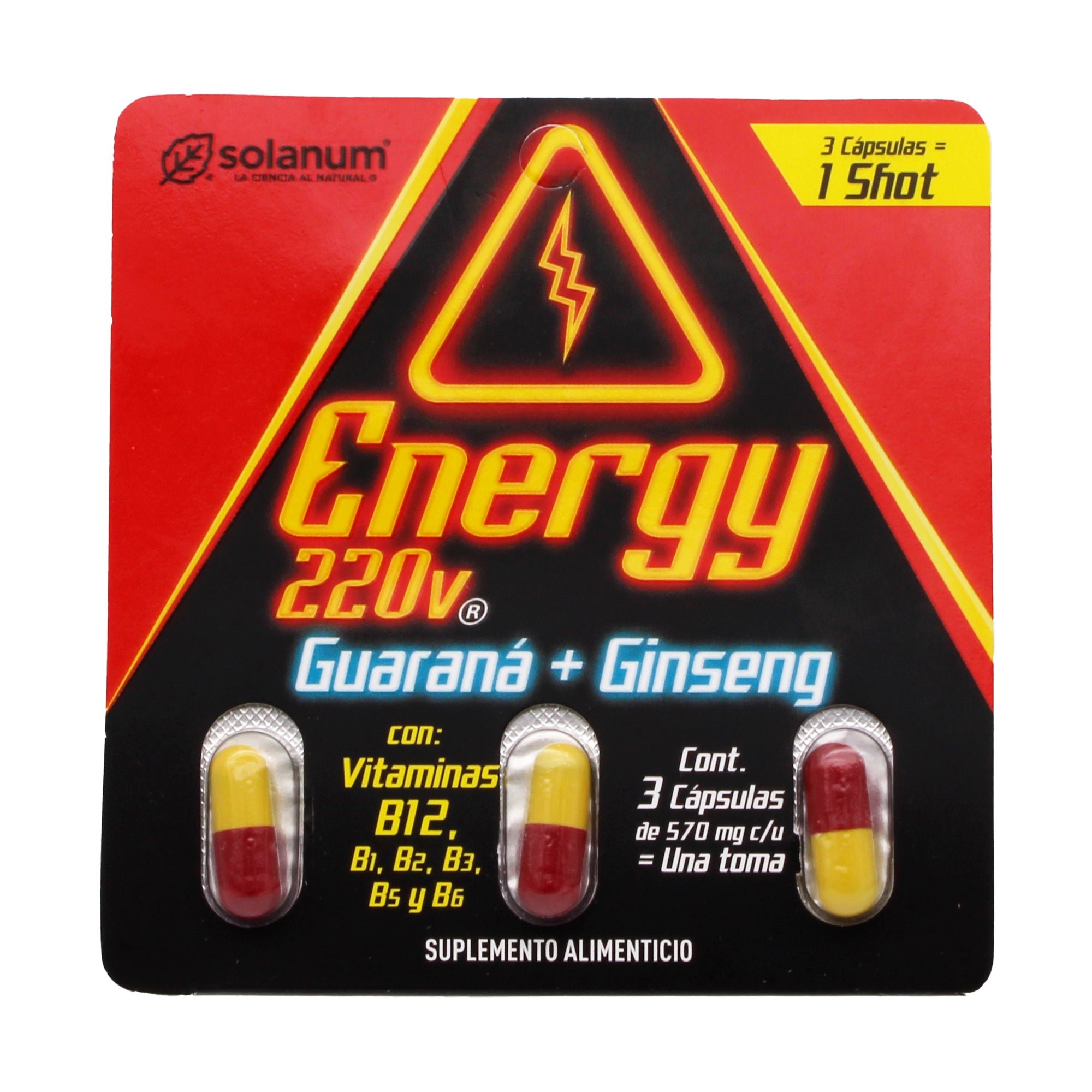 Guarana Ginseng 3 Cap