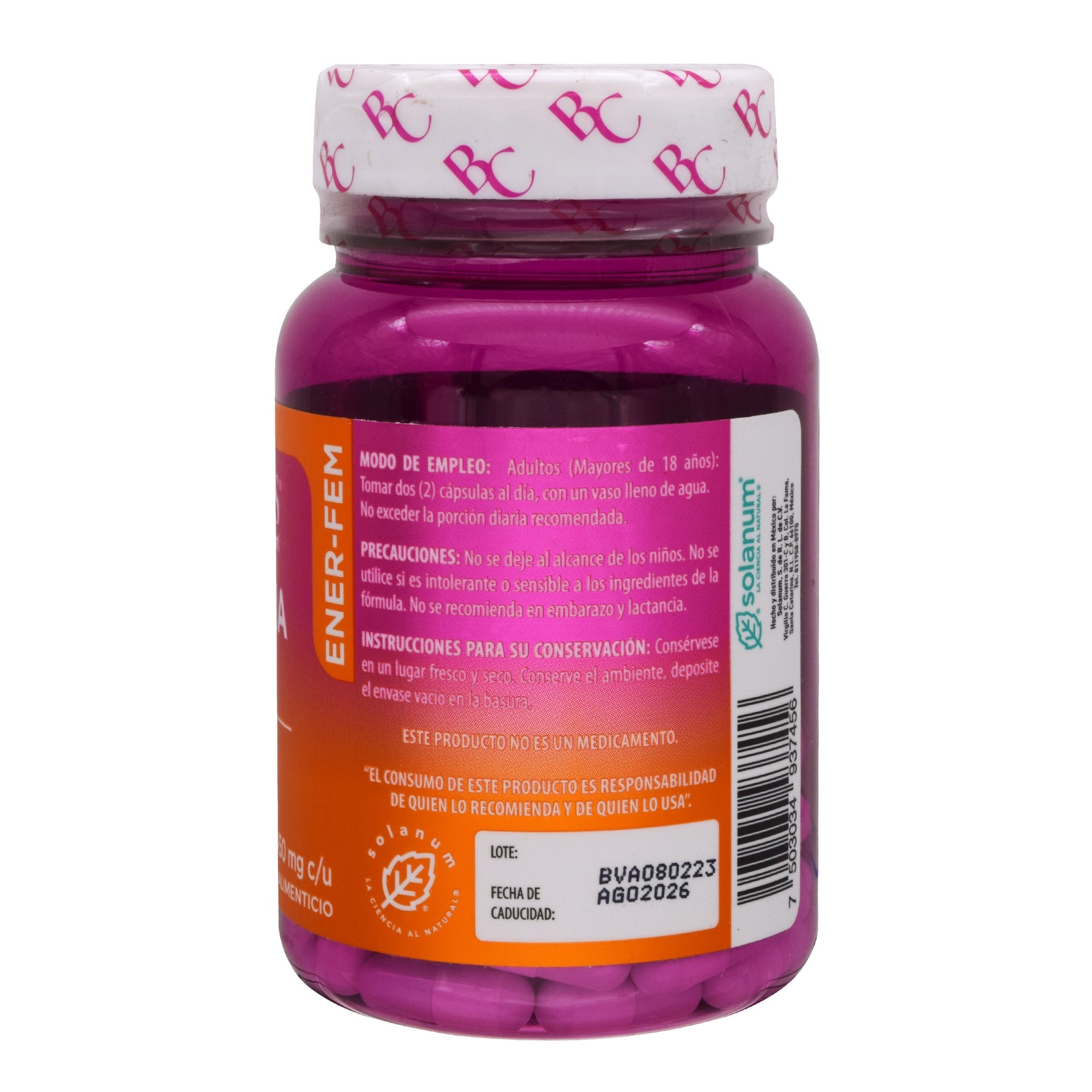 Vitamina B12 L Arginina 60 Cap