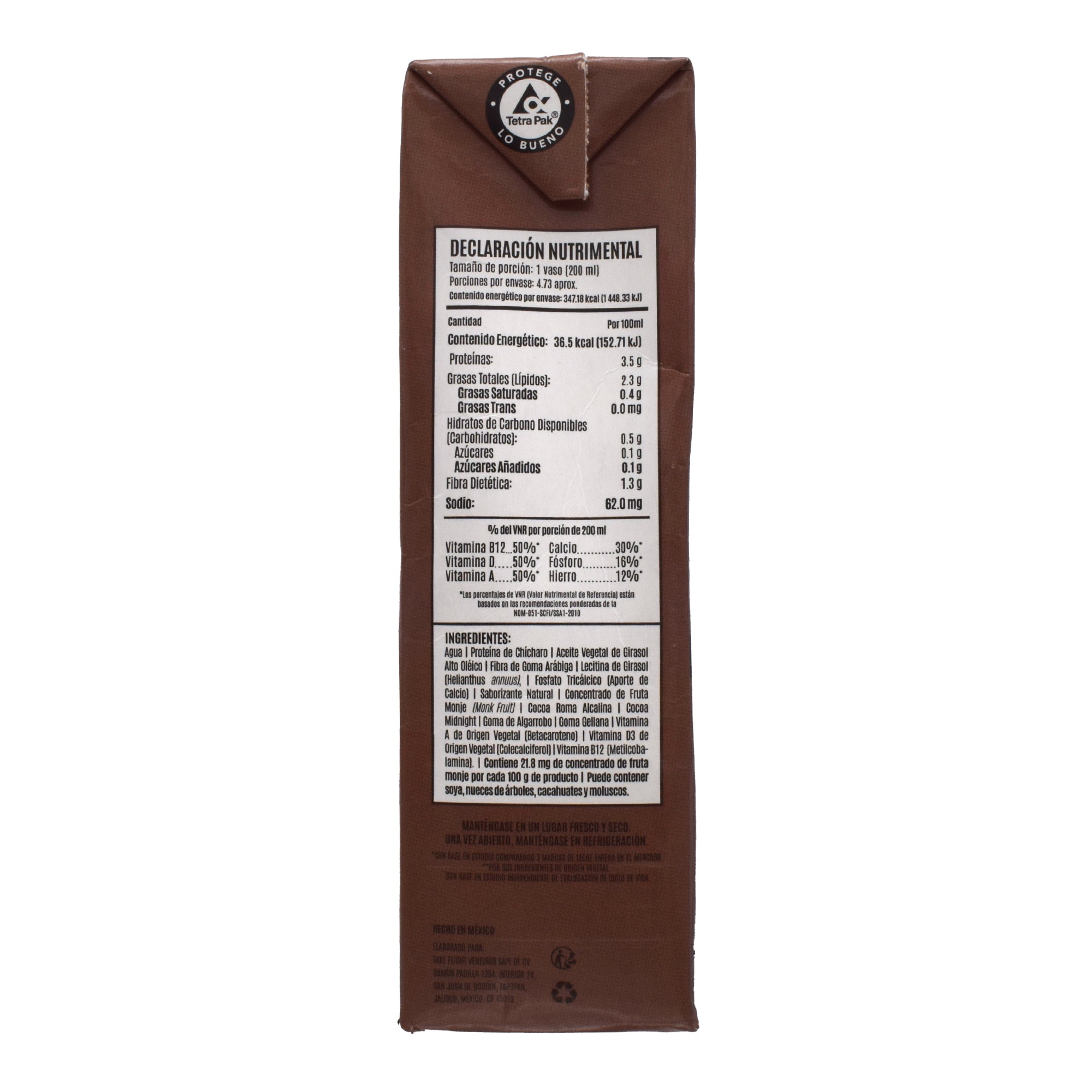 Bebida Vegetal Chocolate 946 Ml