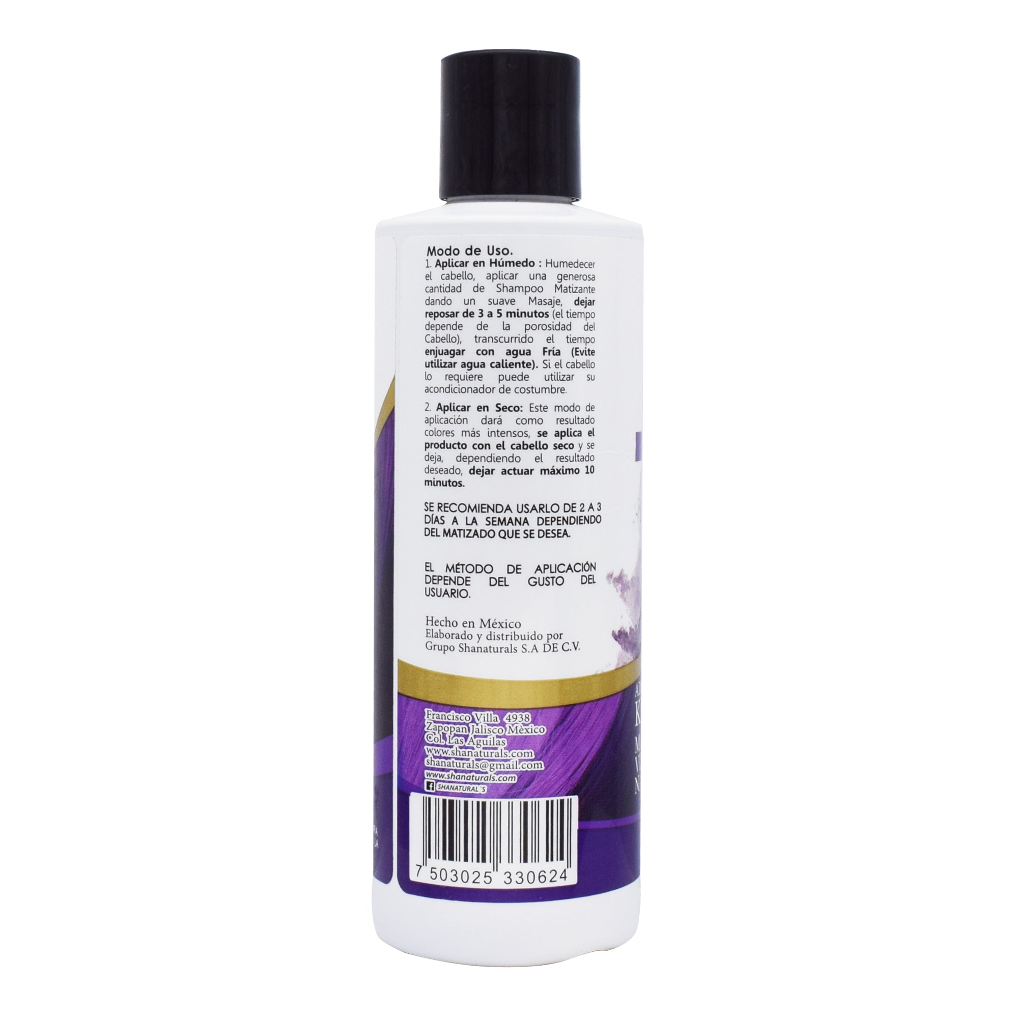Shampoo Matizante Violeta 240 Ml
