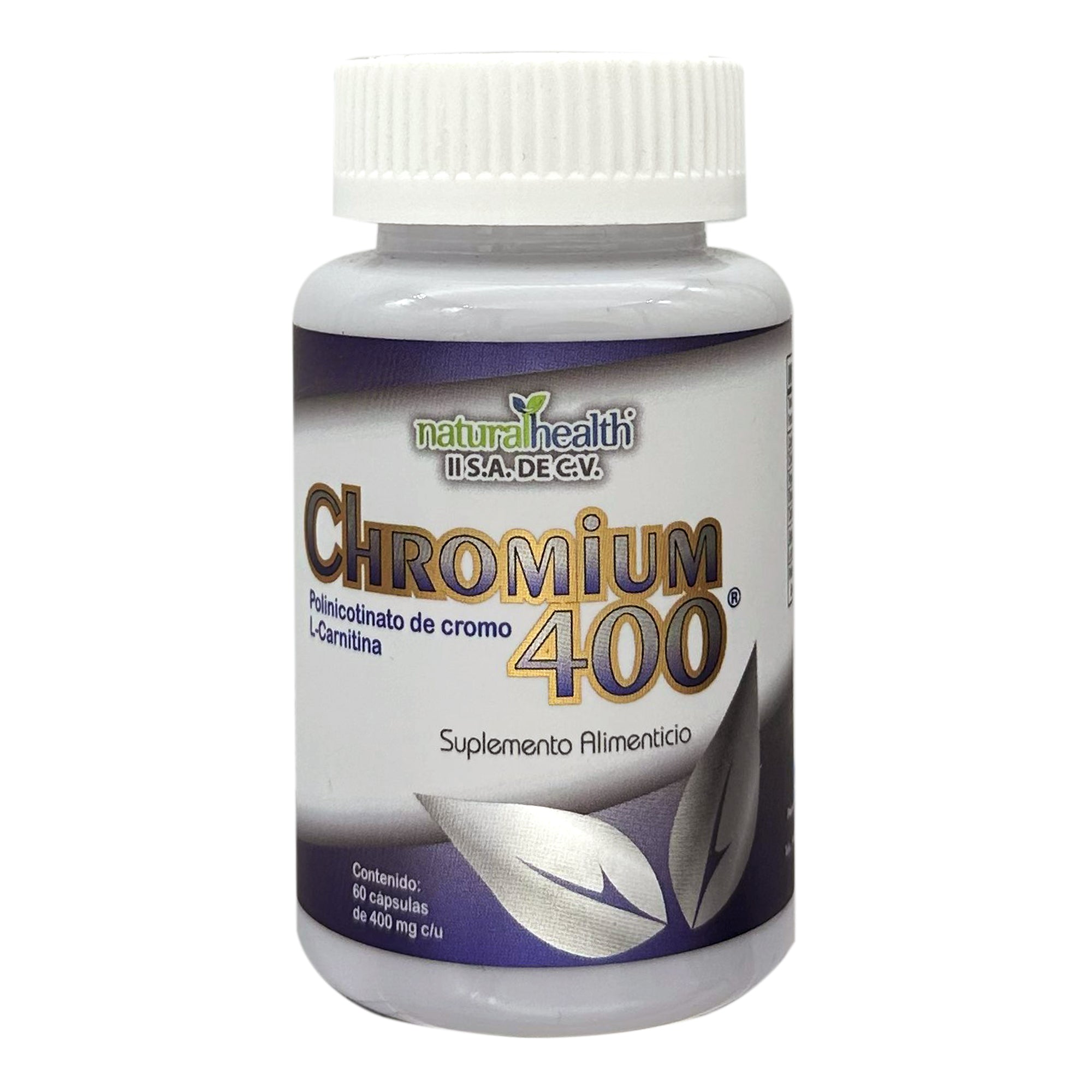Chromium 400 Con L Carnitina 60 Cap