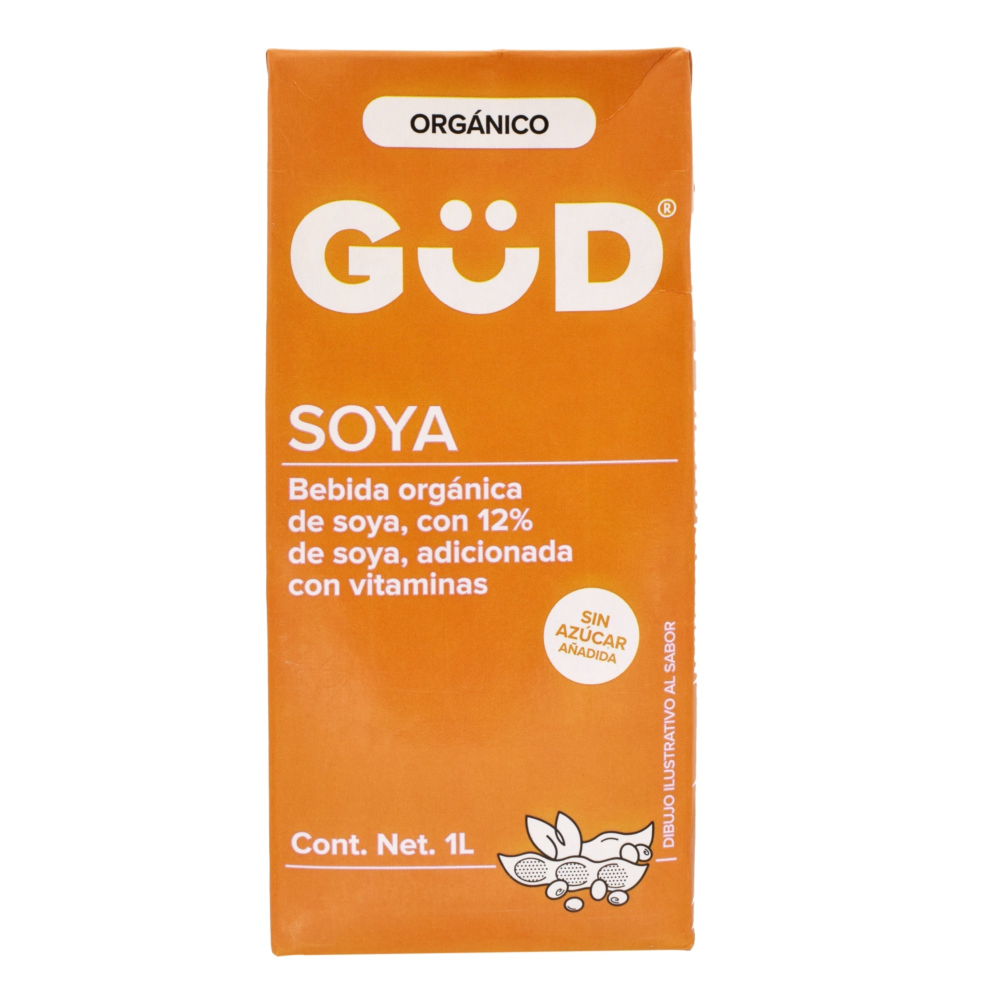 Bebida De Soya Sin Azucar 1 L
