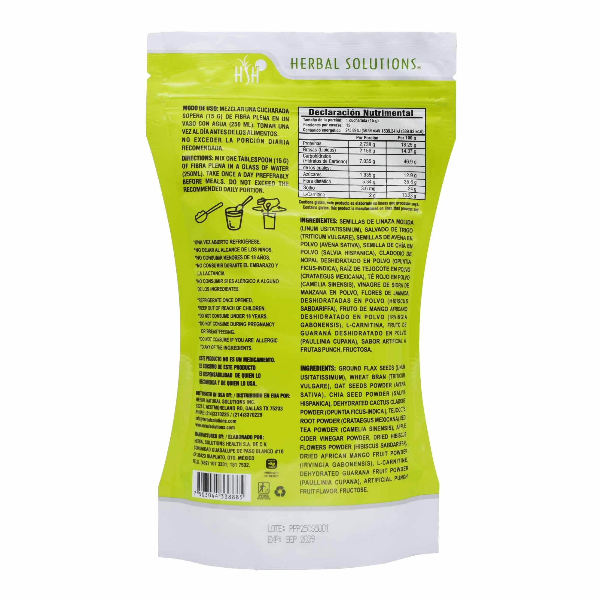 Fibra Plena Ponche De Frutas 195 G