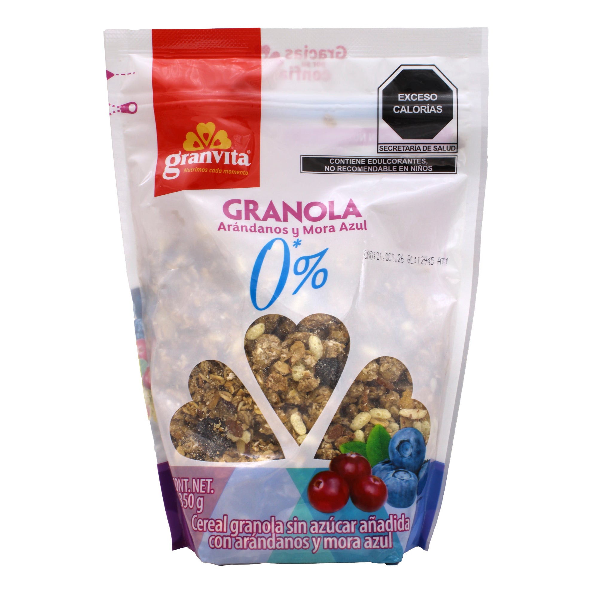 Granola 0% Azucar Con Arandanos 350 G