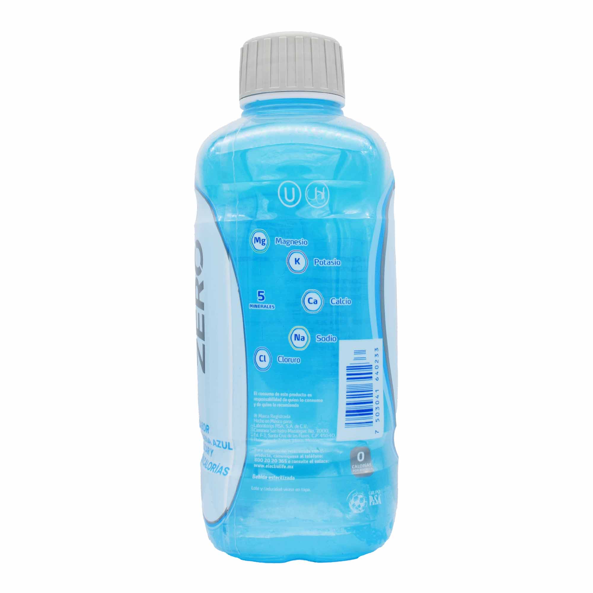 Electrolife Zero Frambuesa Azul 625 Ml