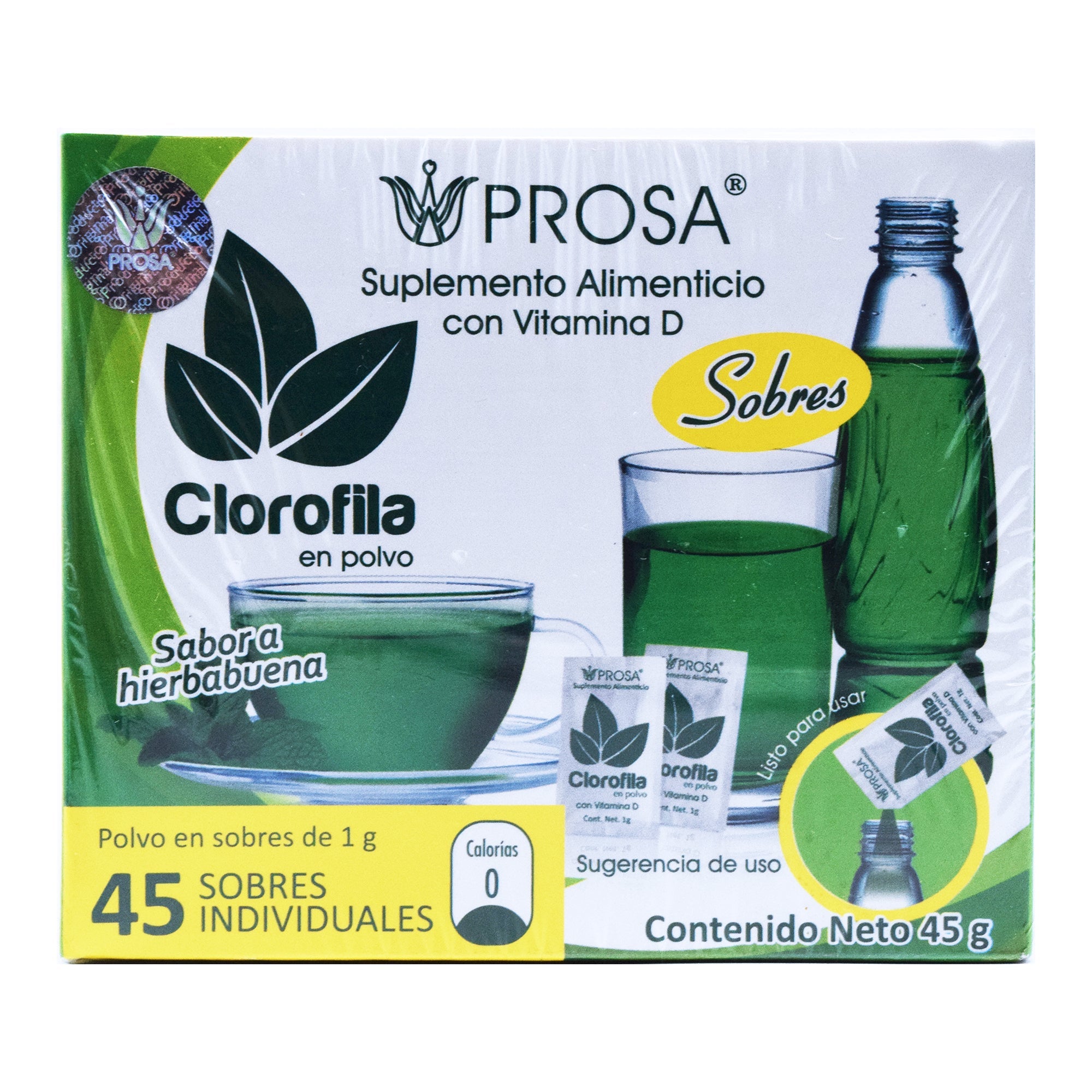 Clorofila Sab Hierbabuena 45 G