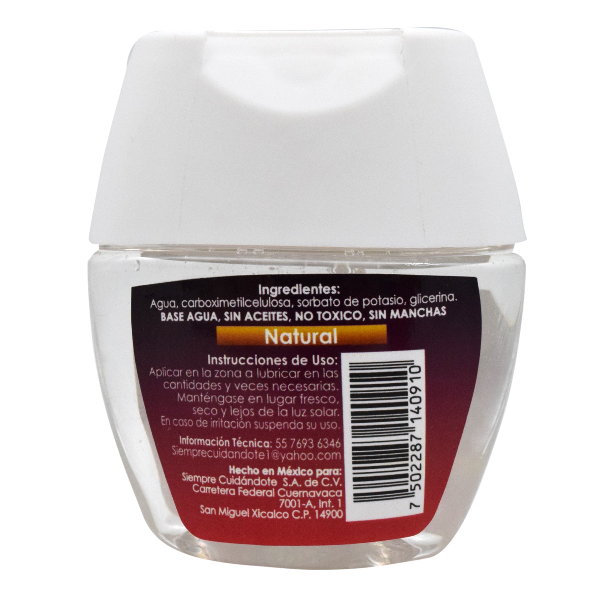 Lubricante Natural 75 Ml