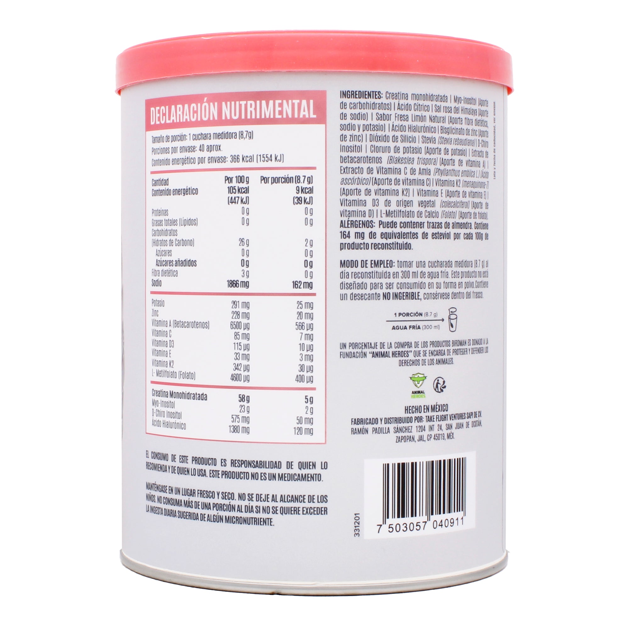 Creatine For Women Pink Lemonada 348 G