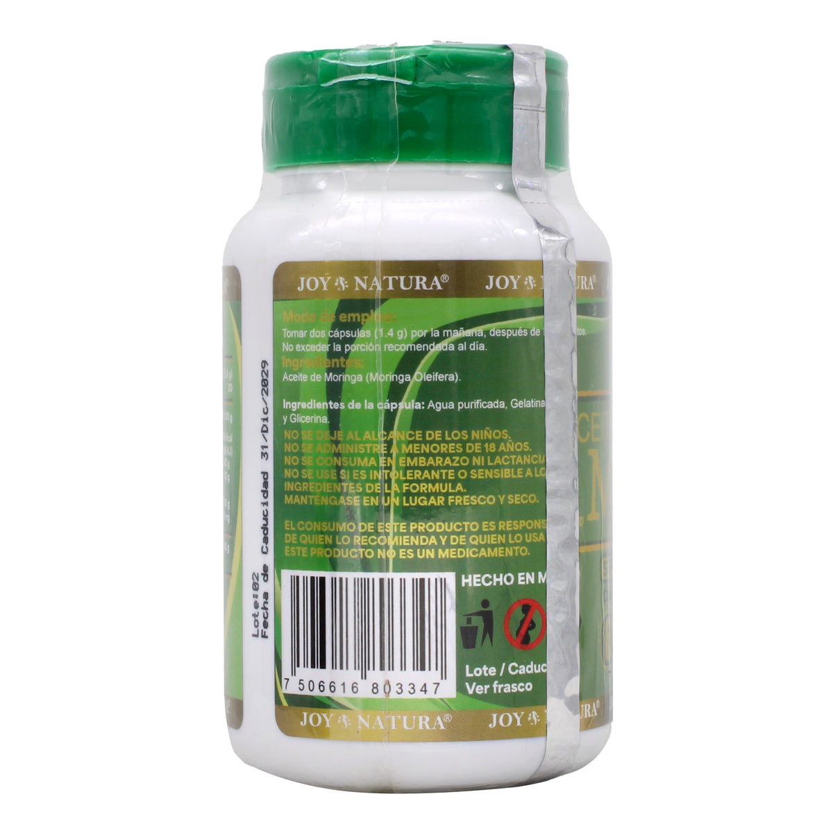 Aceite Moringa 60 Cap