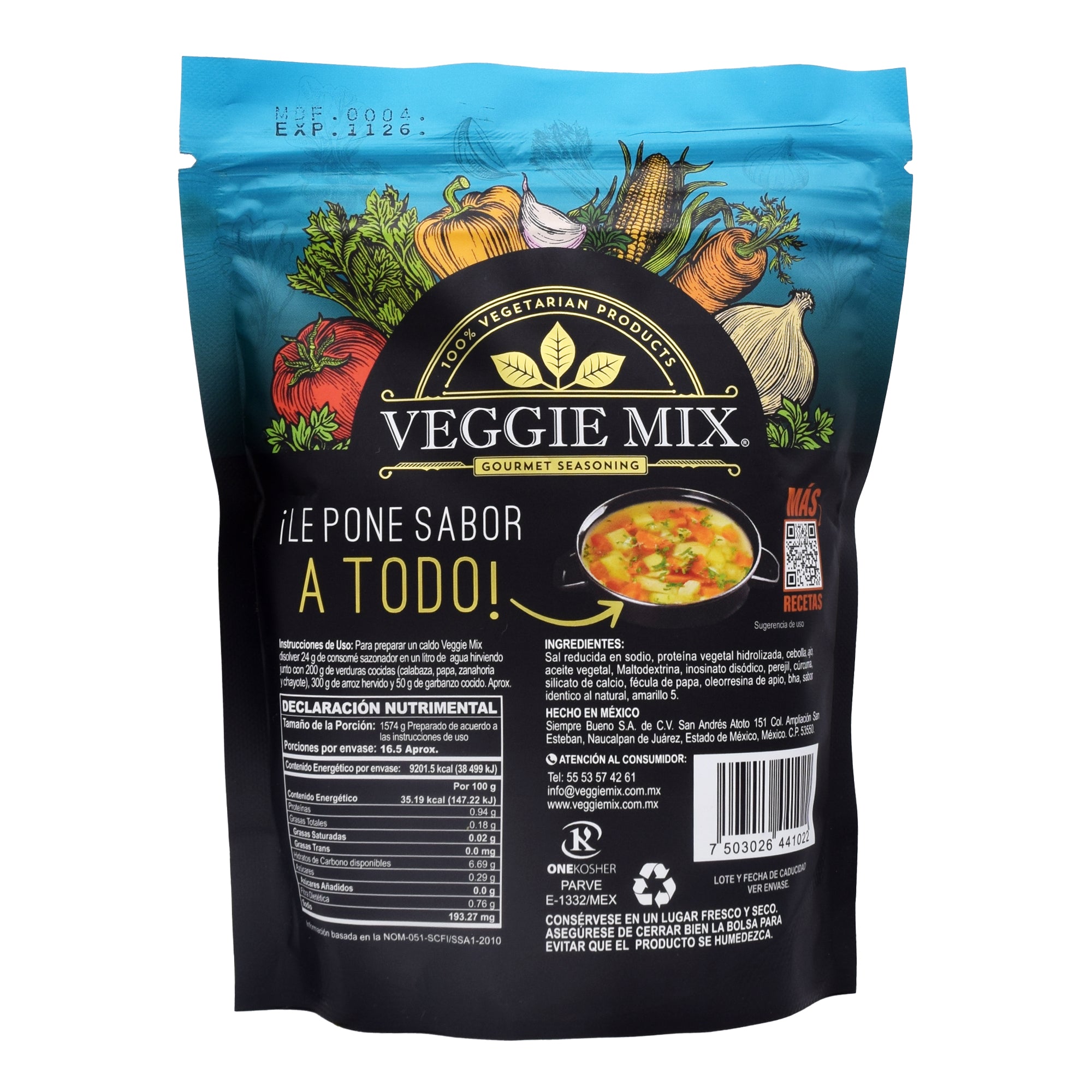 Consome Vegetariano 400 G