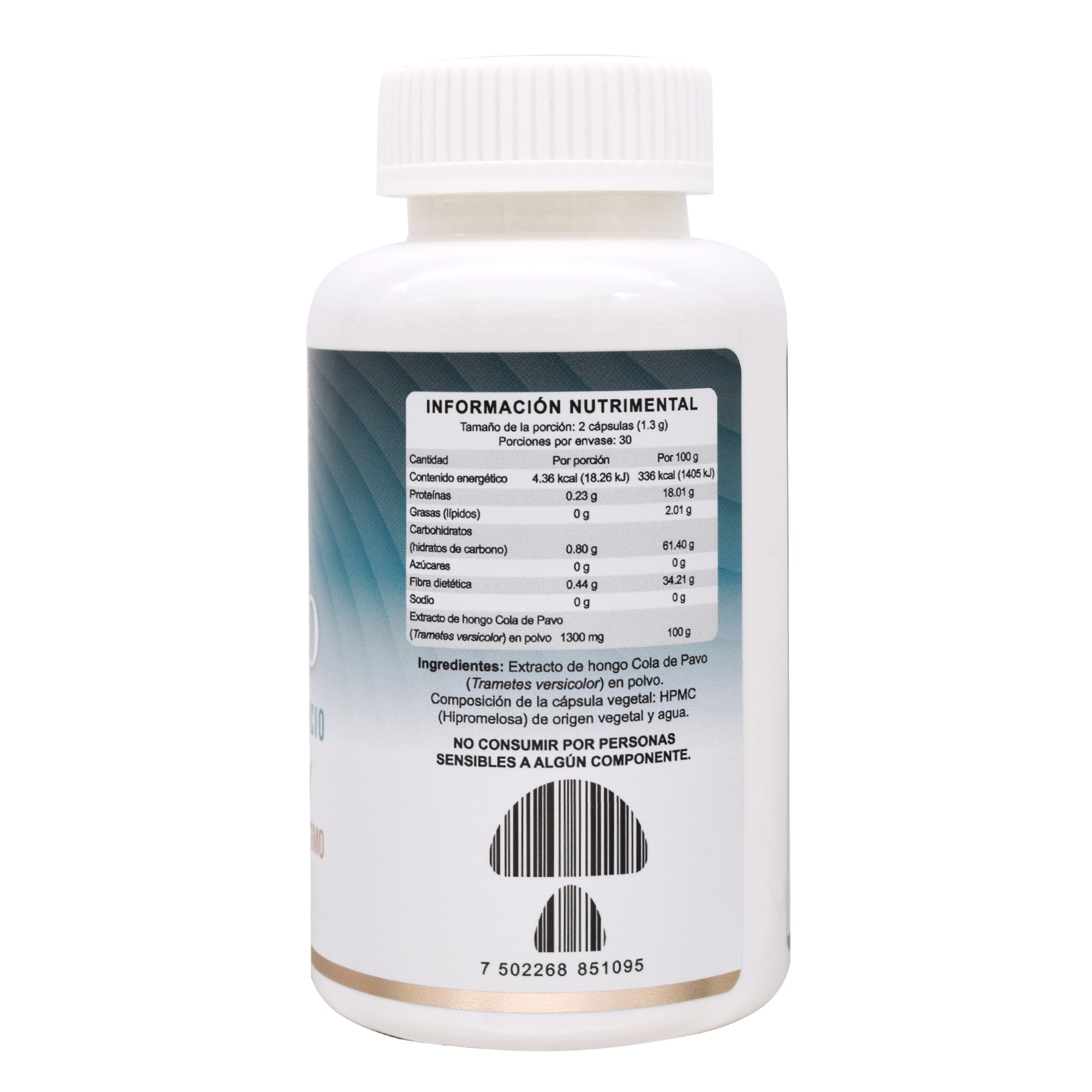Cola De Pavo 60 Cap