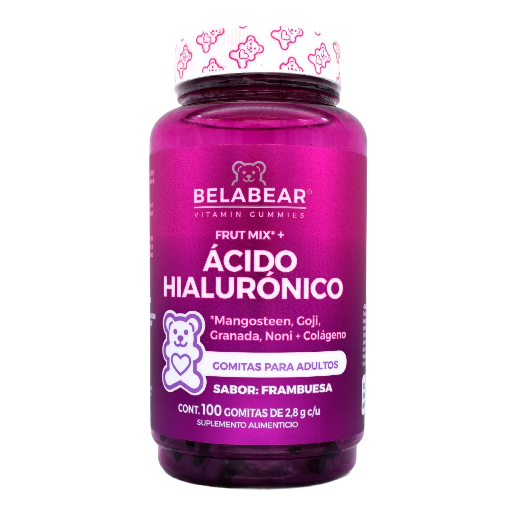 Acido Hialuronico 100 Gomitas 280 G