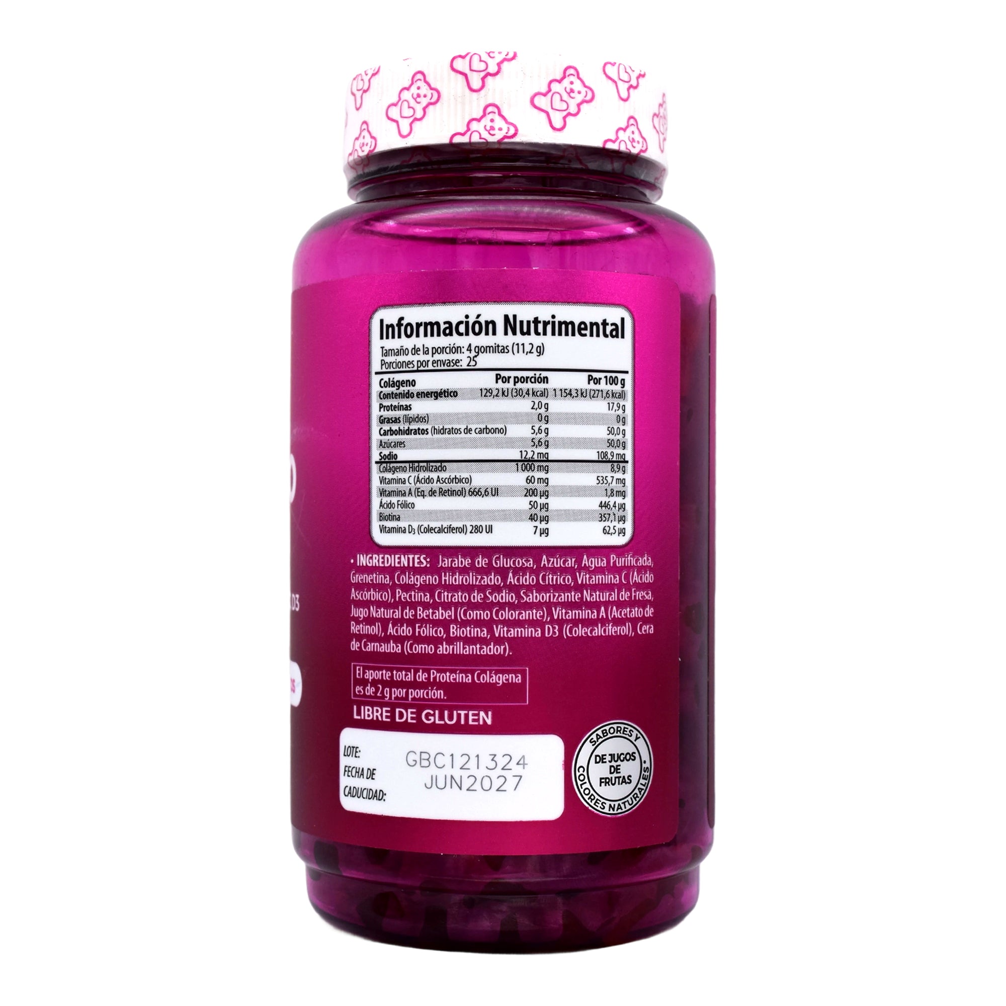 Colageno Mas Biotina Gomitas 280 G