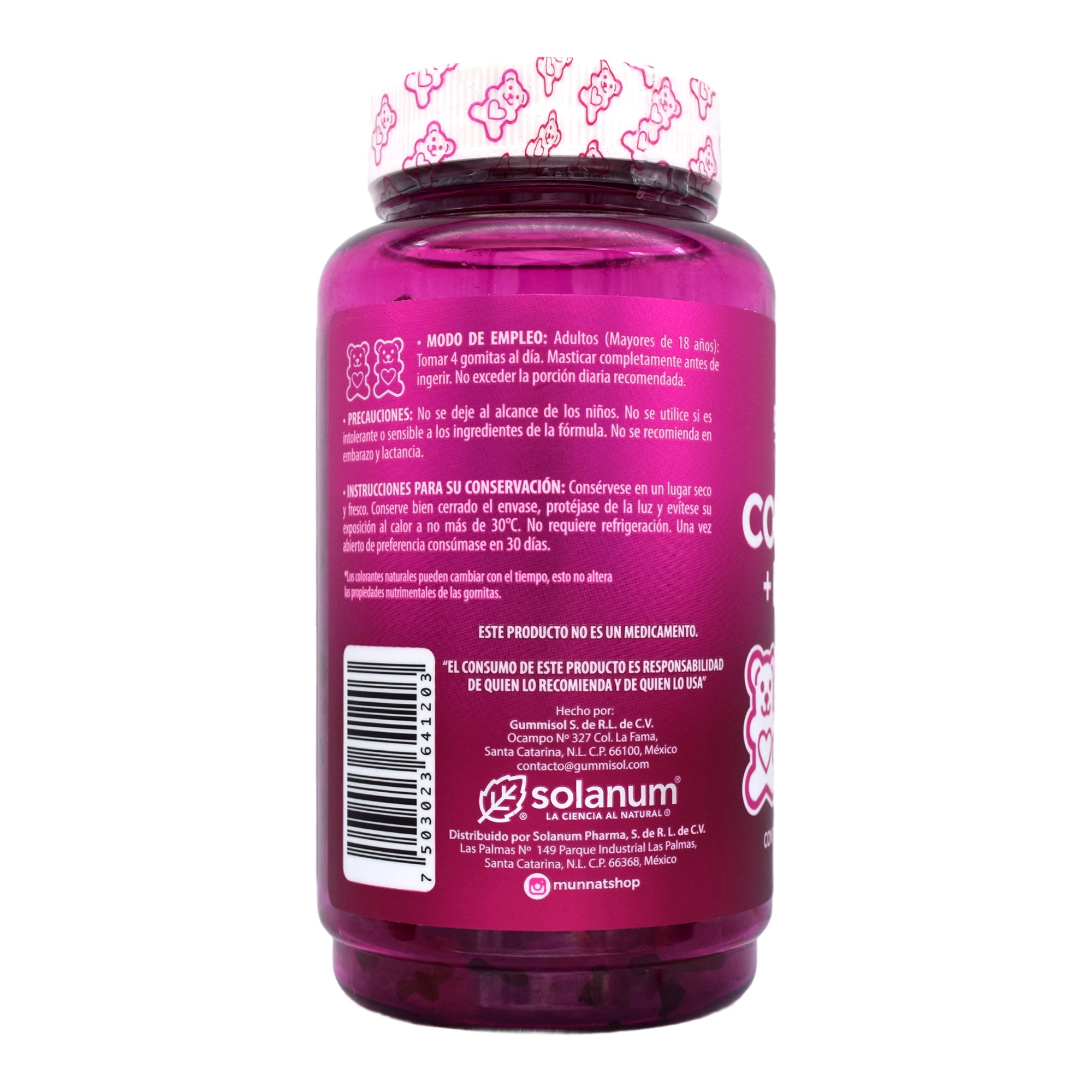 Colageno Mas Biotina Gomitas 280 G