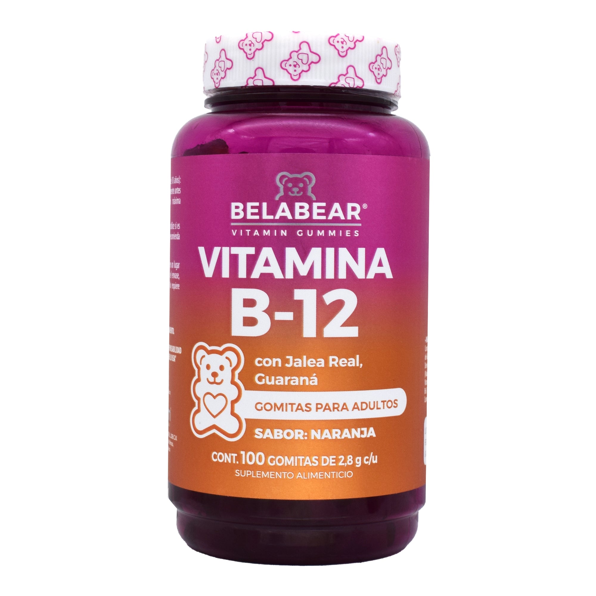 Gomitas De Vitamina B12 Naranja 280 G