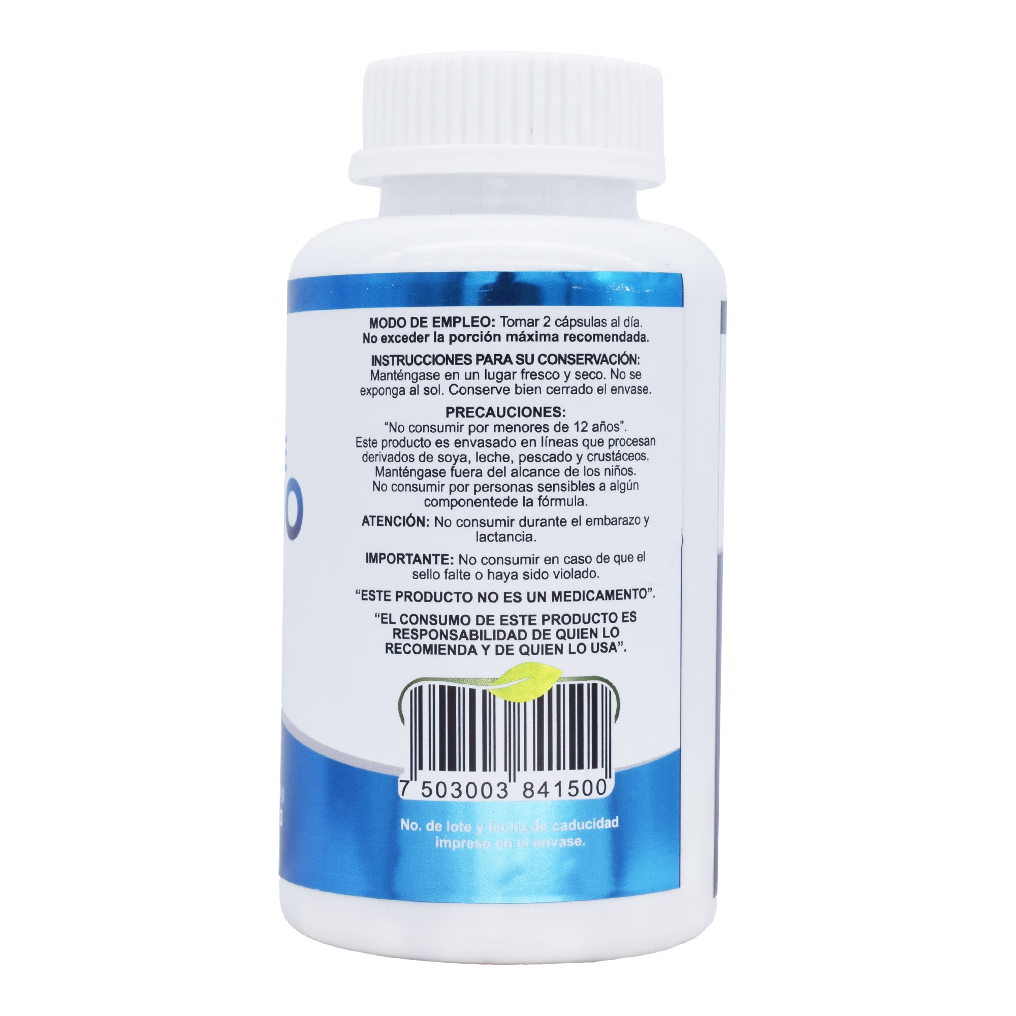 Cloruro De Magnesio 60 Cap