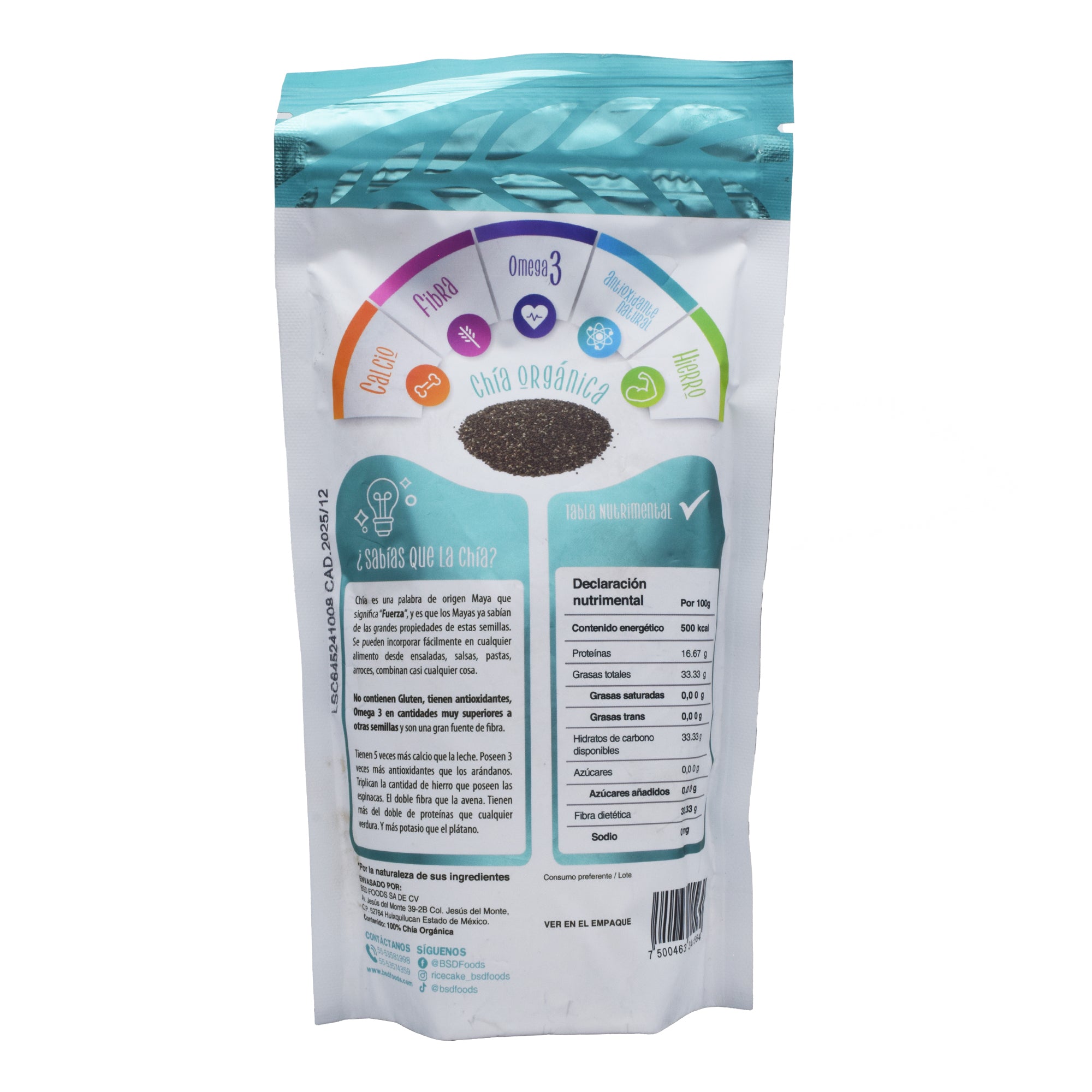 Chia Organica 270 G