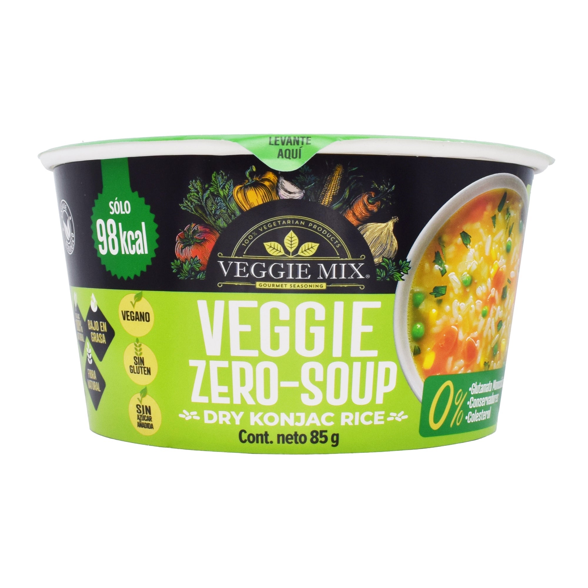 Sopa Arroz Seco De Konjac Instantanea 85 G