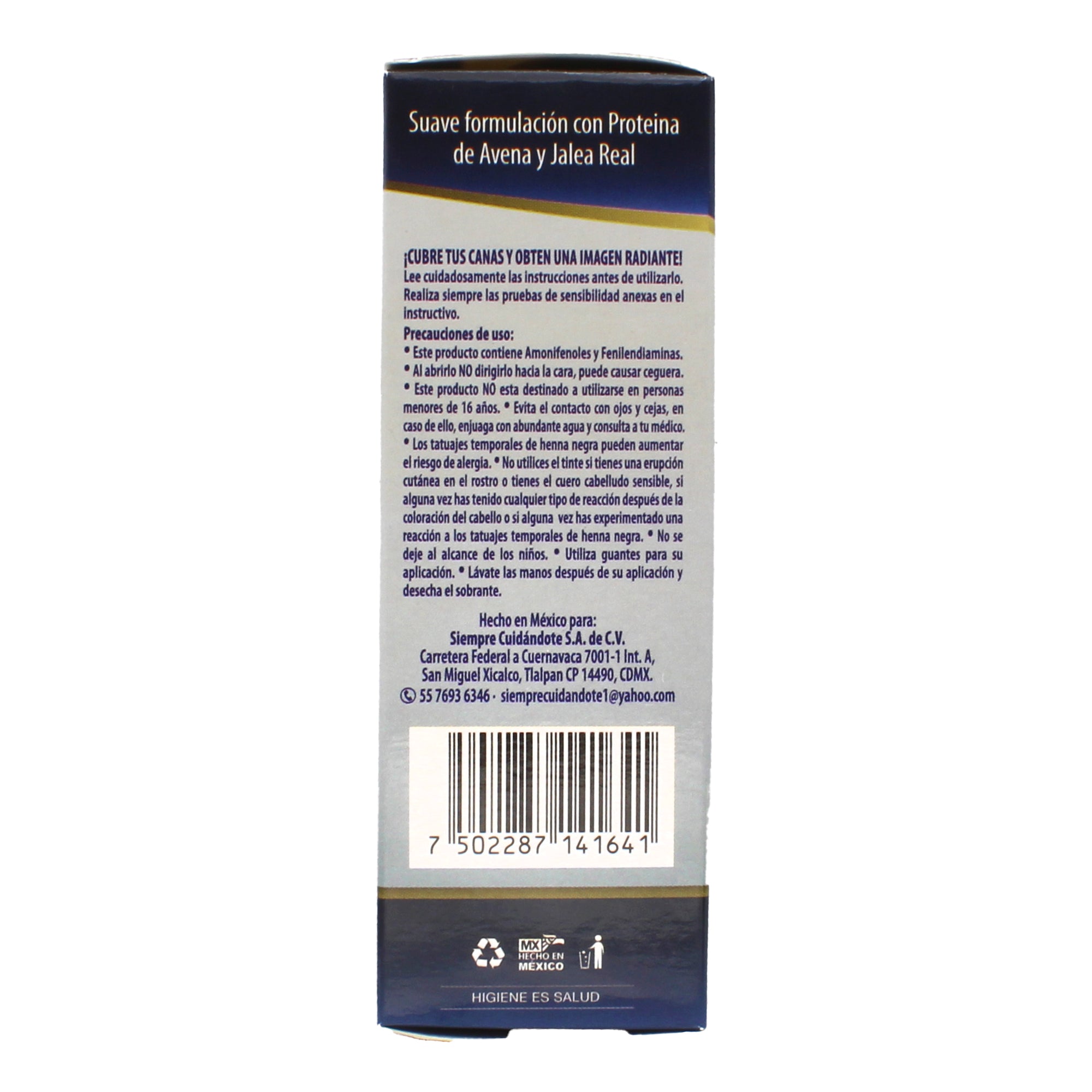 Tinte Caballero Castaño Oscuro 5g