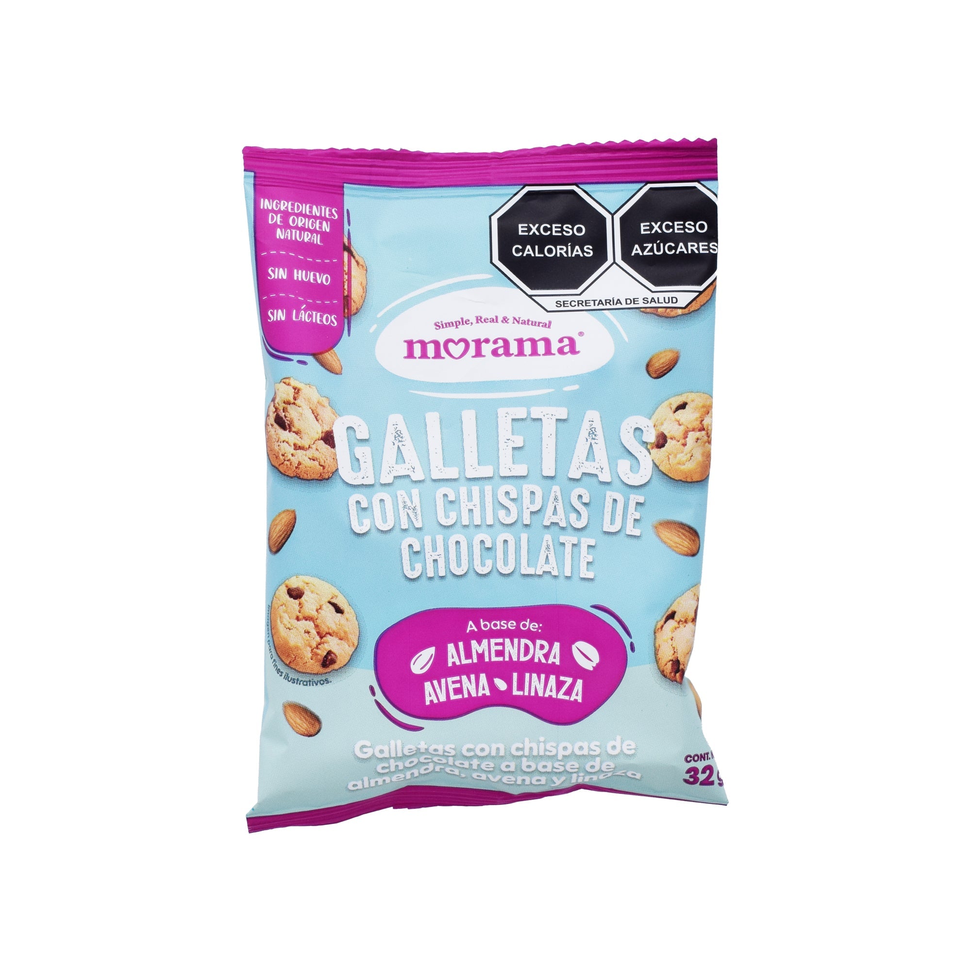 Galletas Chispas De Chocolate 32 G (PAQUETE 6)