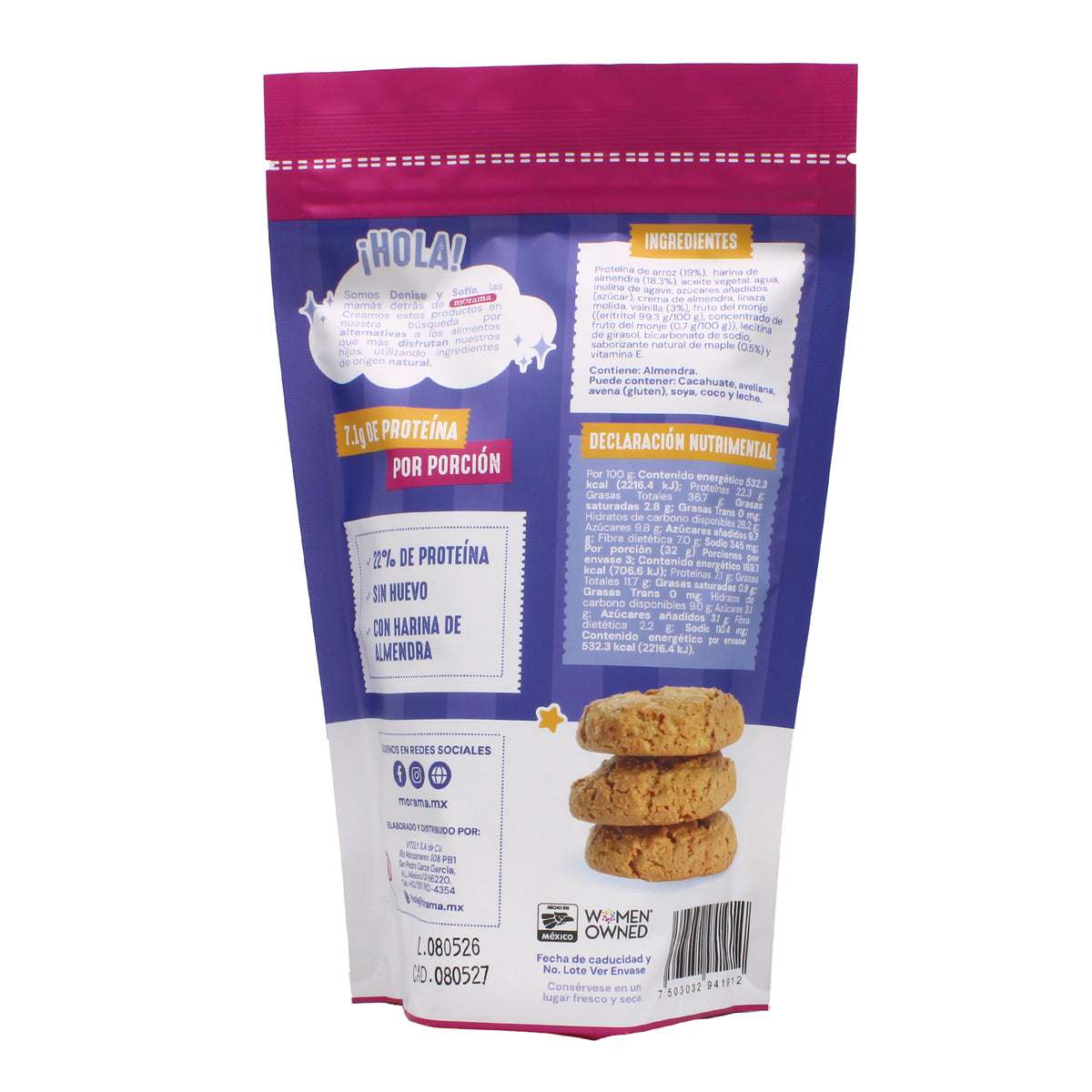 Galletas Proteina Maple 100 G