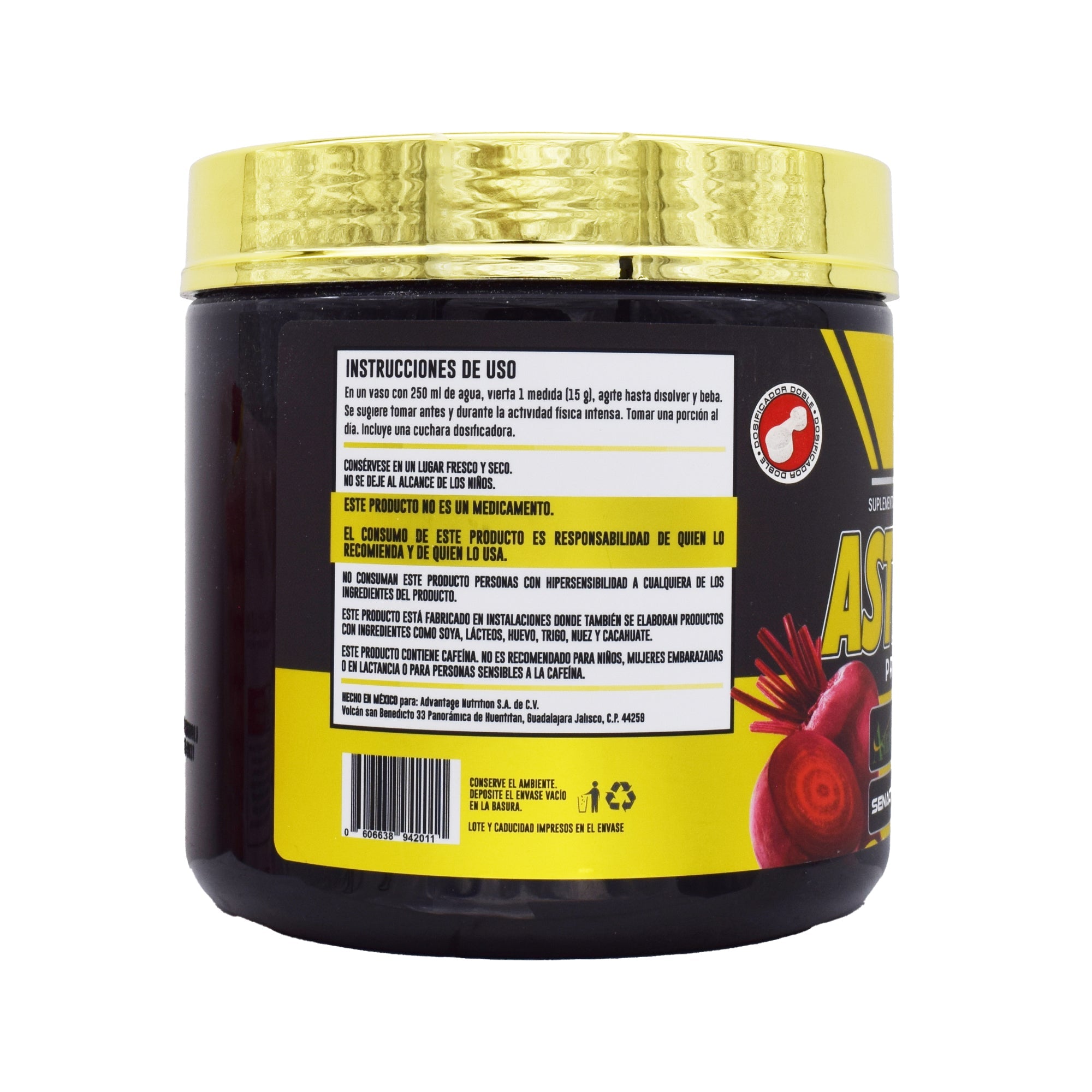 Astra Nox Pre Workout Gomitas 450 G