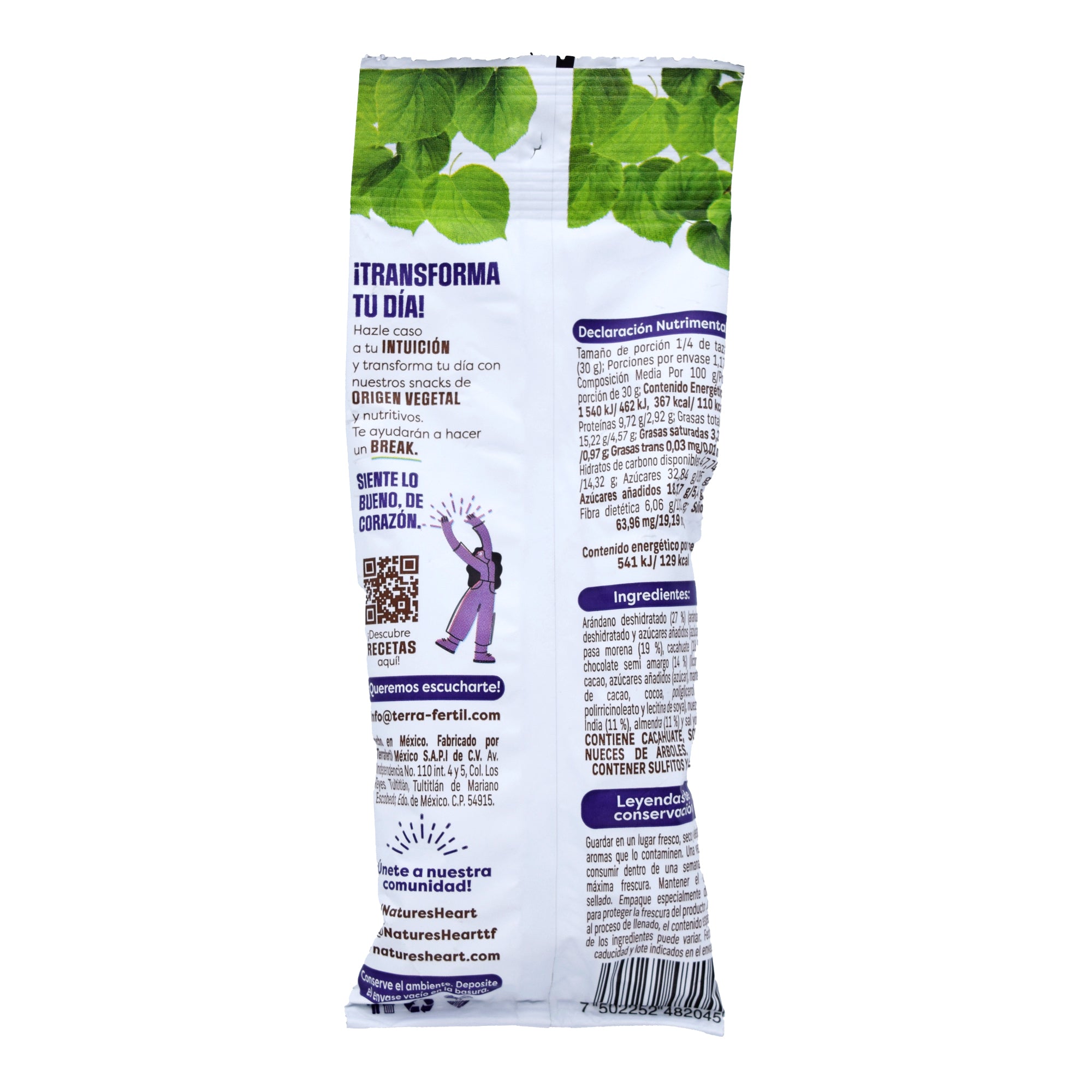 Frutas Y Chocolate 35 G (Paquete 12)
