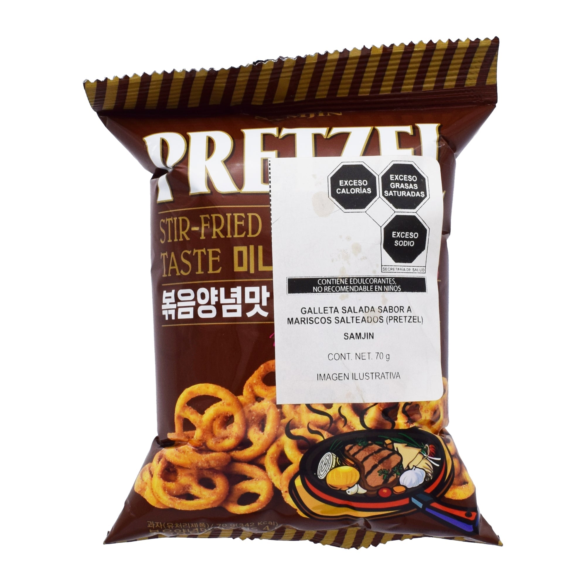 Pretzel Mariscos Salteados 70 G