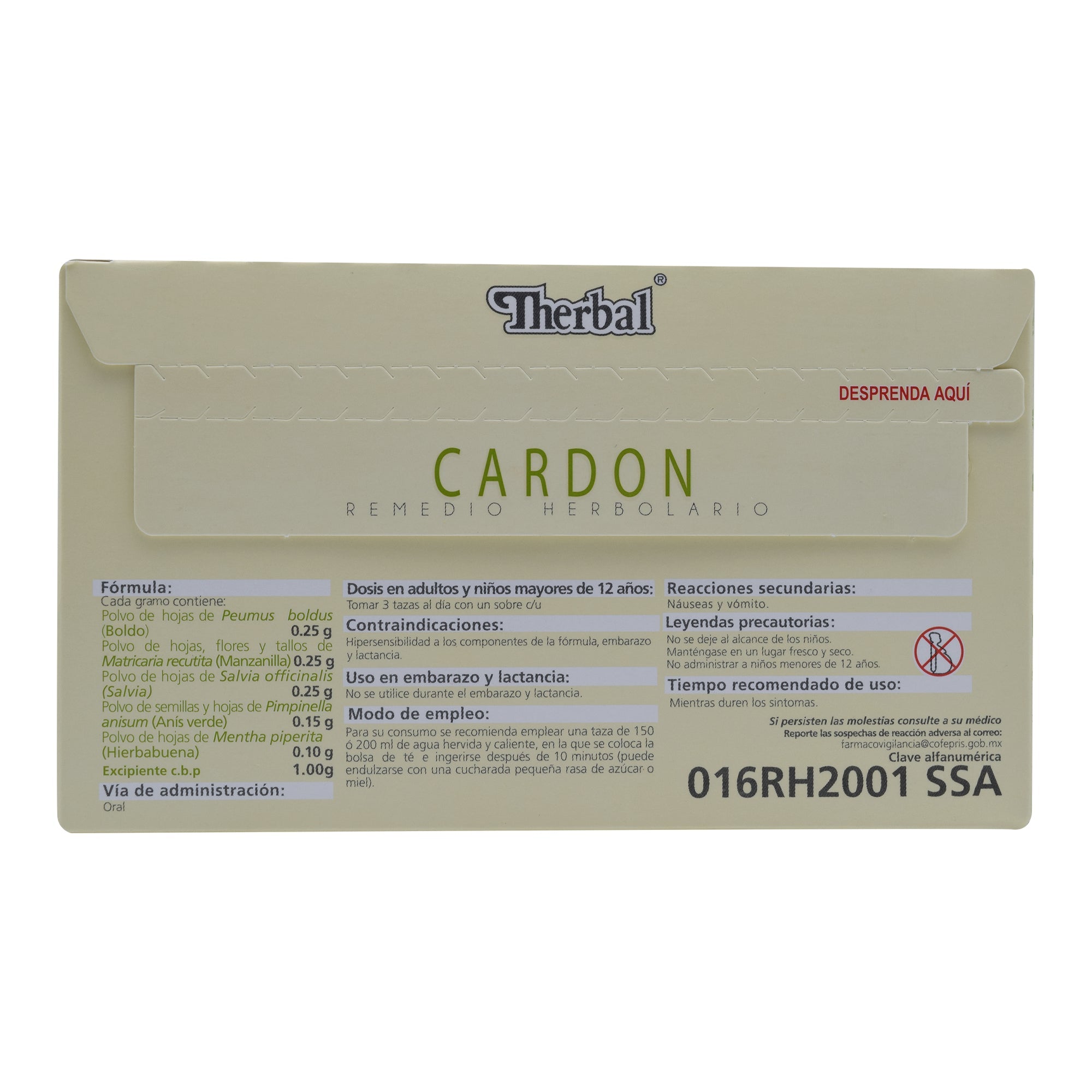 Te Cardon 25 Sob