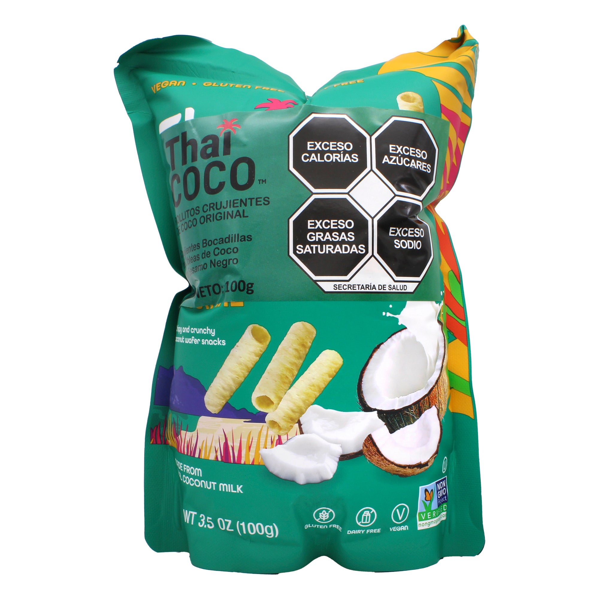 Rollitos Crujientes Coco 100 G