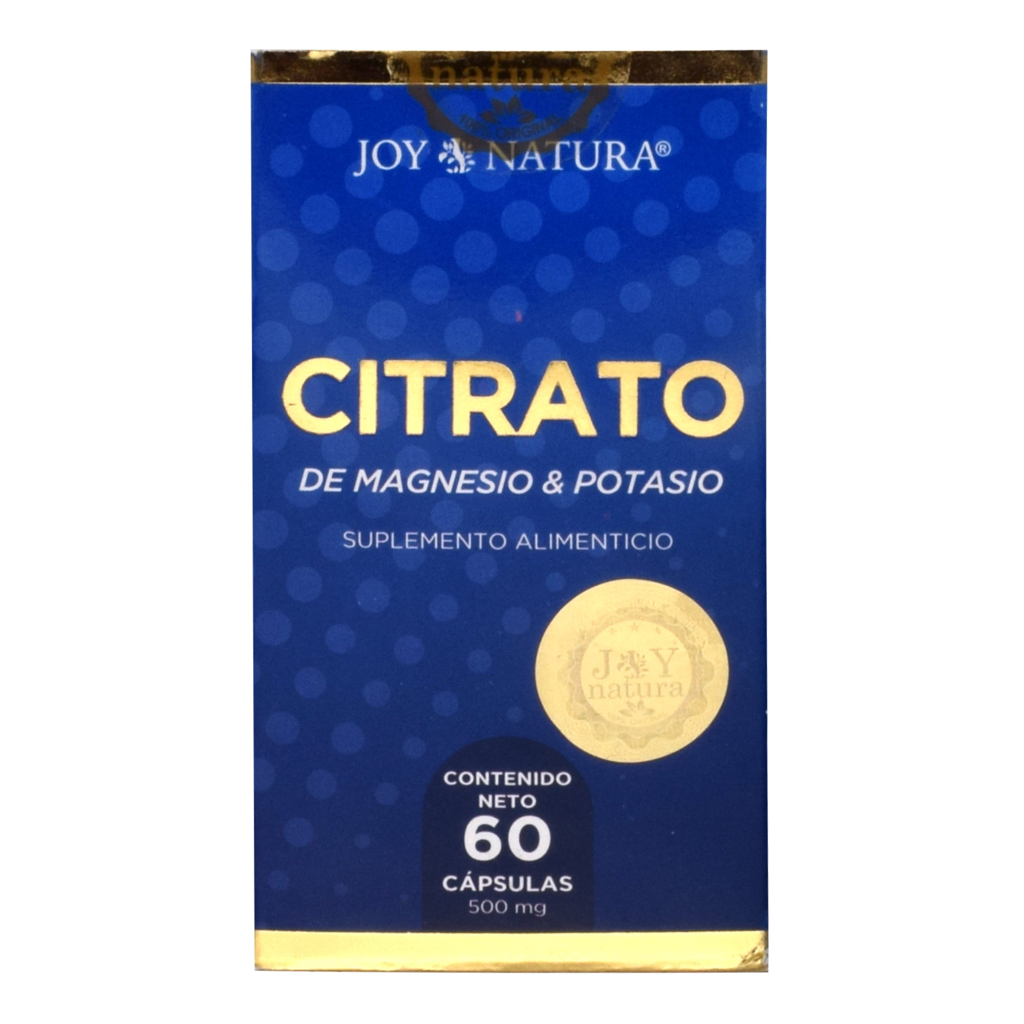 Citrato De Magnesio Y Potasio 60 Cap