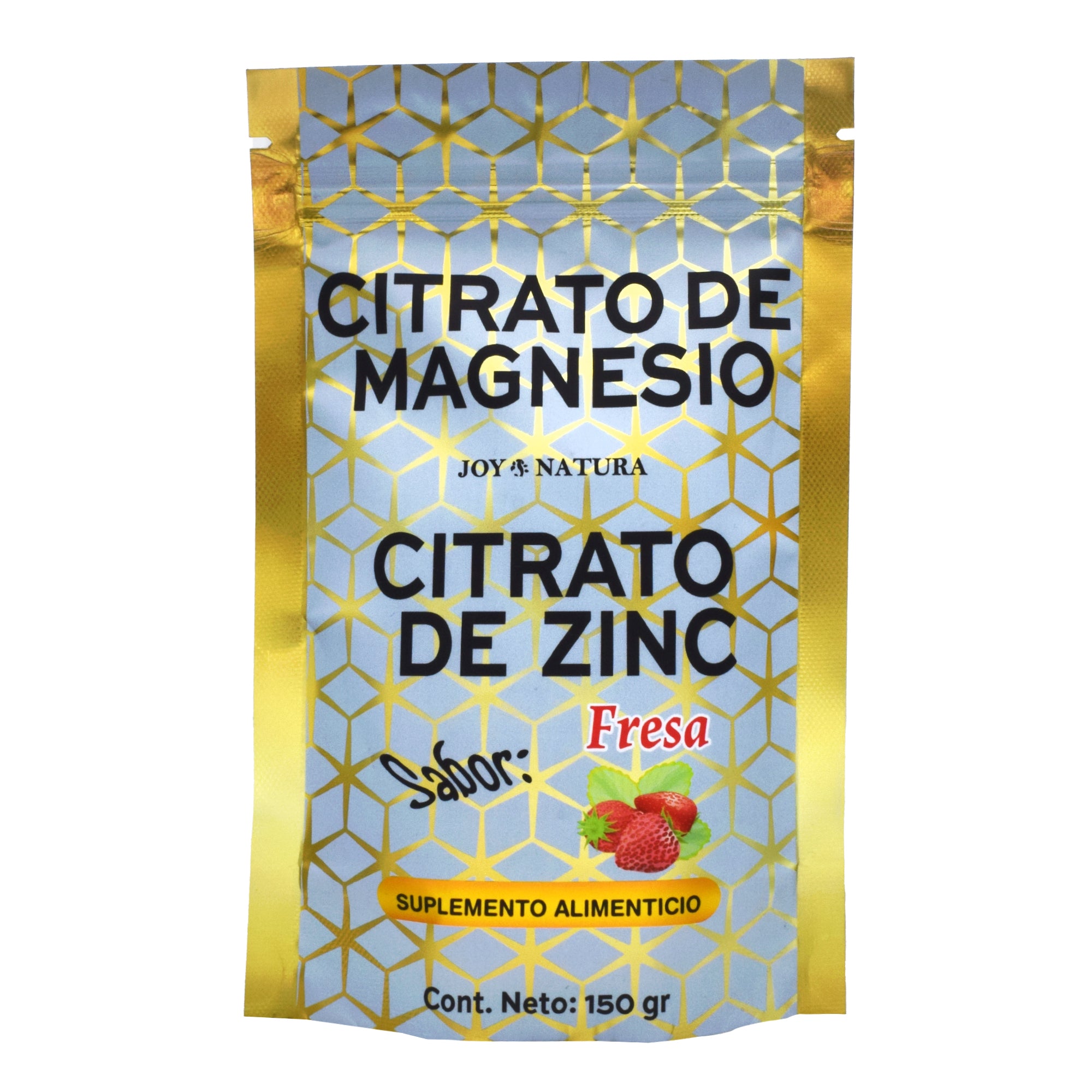 Citrato De Magnesio Zinc Sab Fresa 150 G