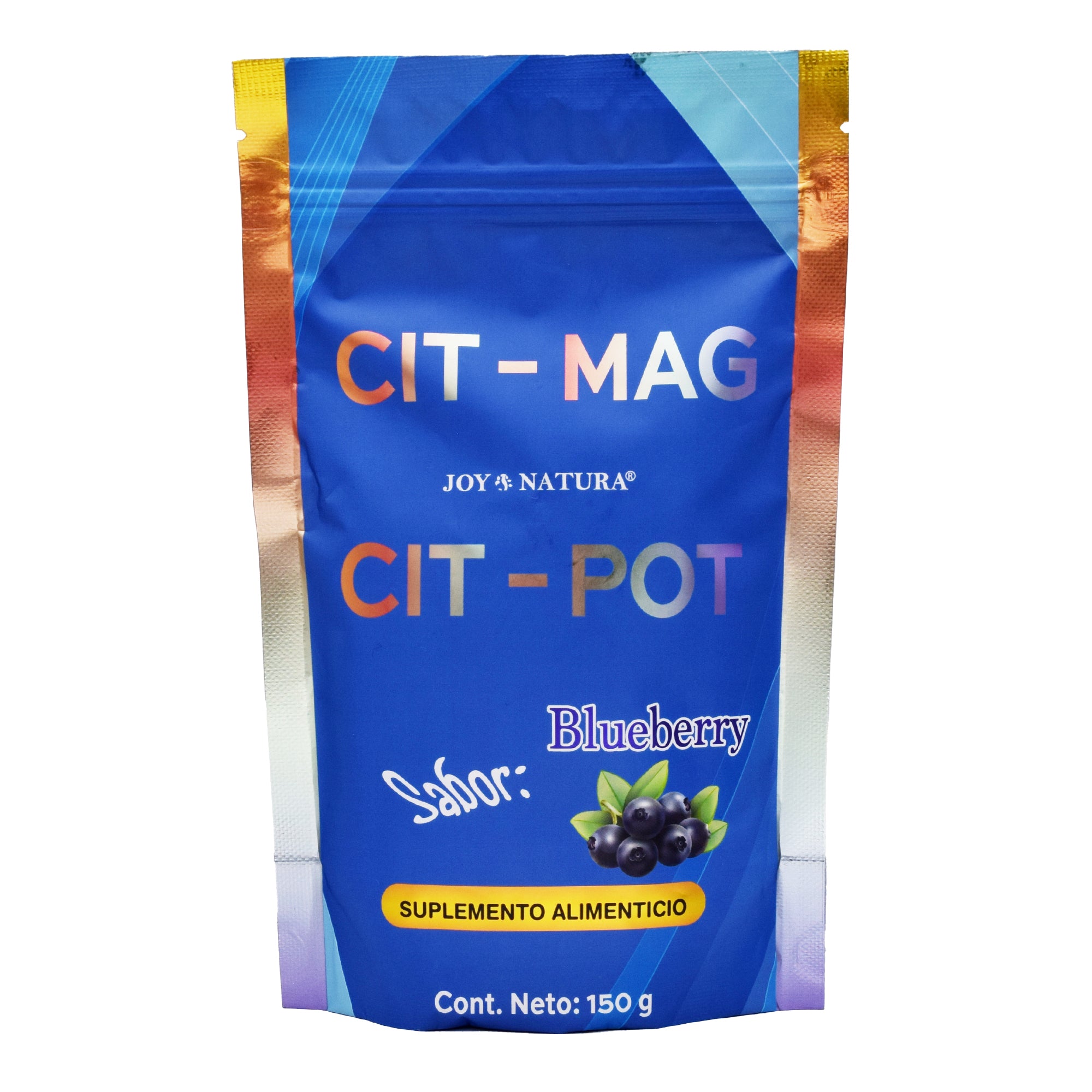 Citrato De Magnesio Potasio Sab Blueberry 150 G