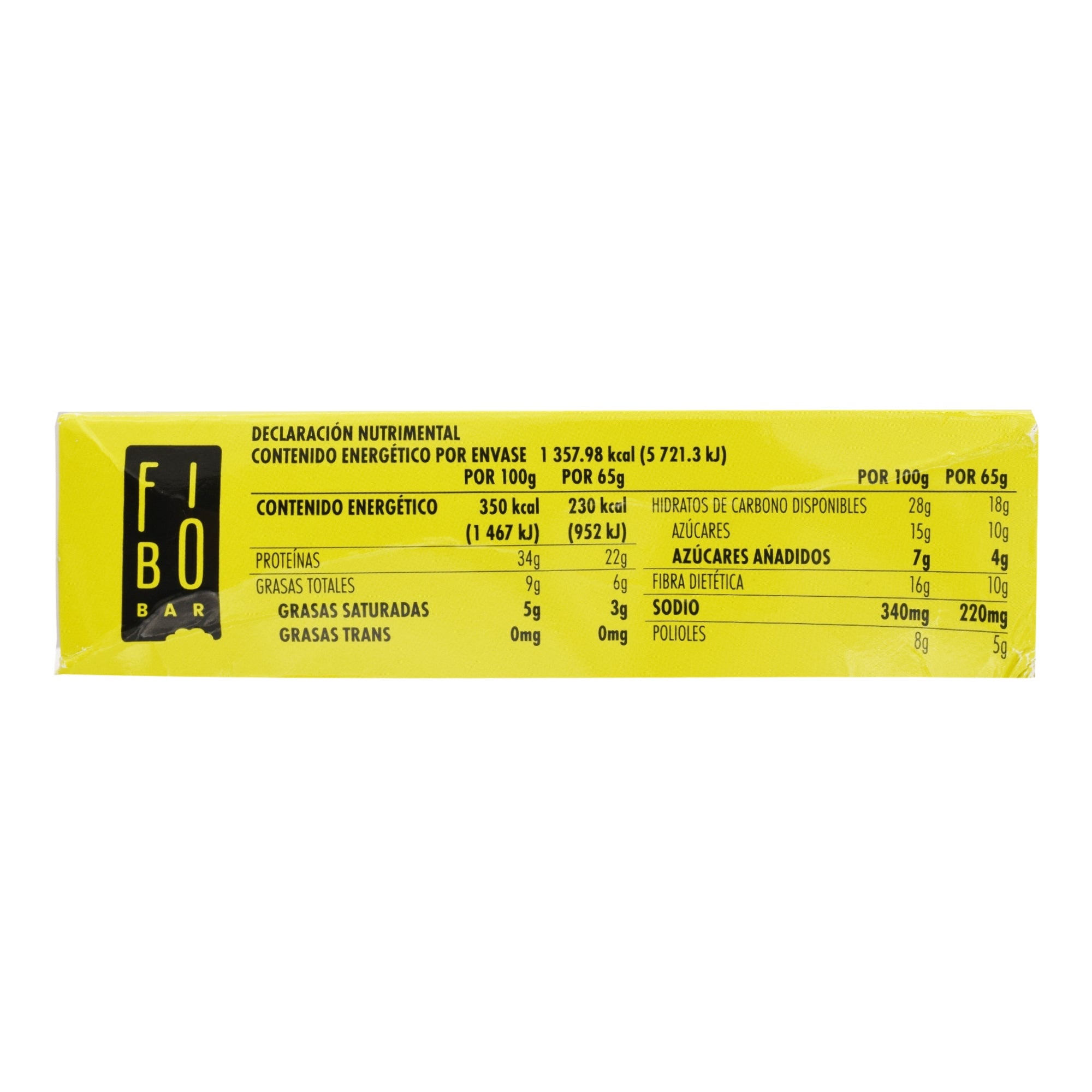 Barra De Proteina Cubierta De Chocolate 65 G (Paquete 6)