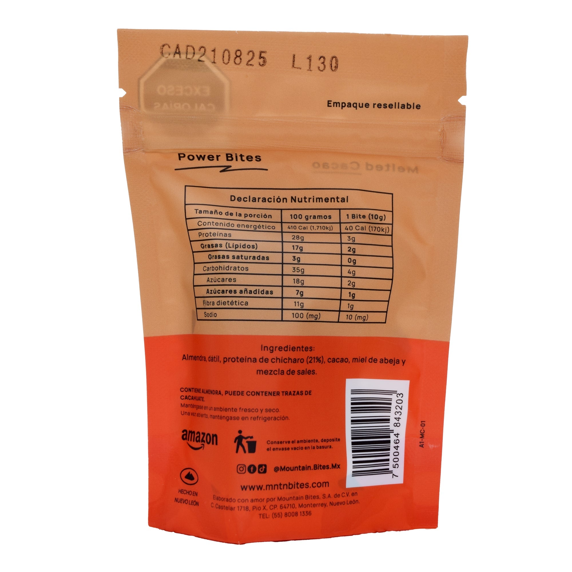 Chunks Con Proteina Cacao 60 G