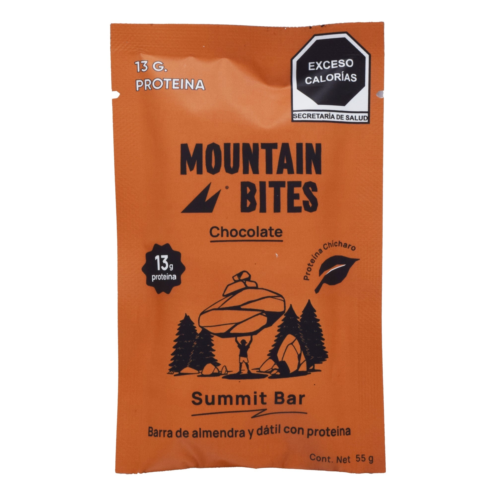 Barra Con Proteina Chocolate 55 G (PAQUETE 10)