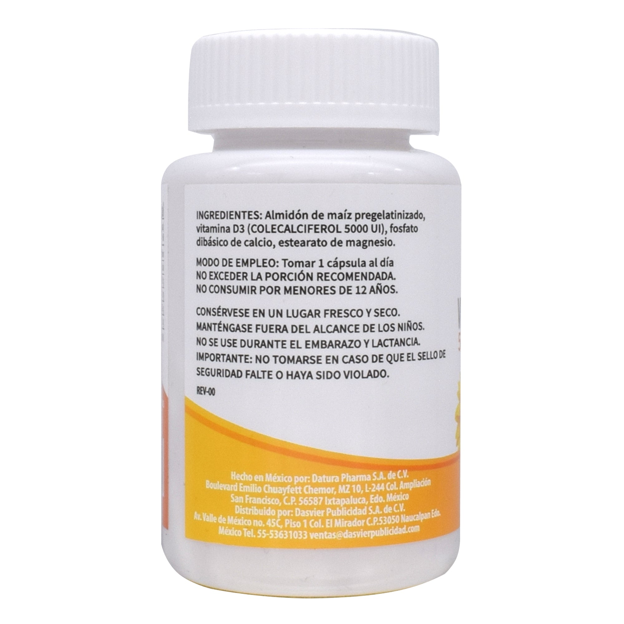 Vitamina D 5000 U 60 Cap