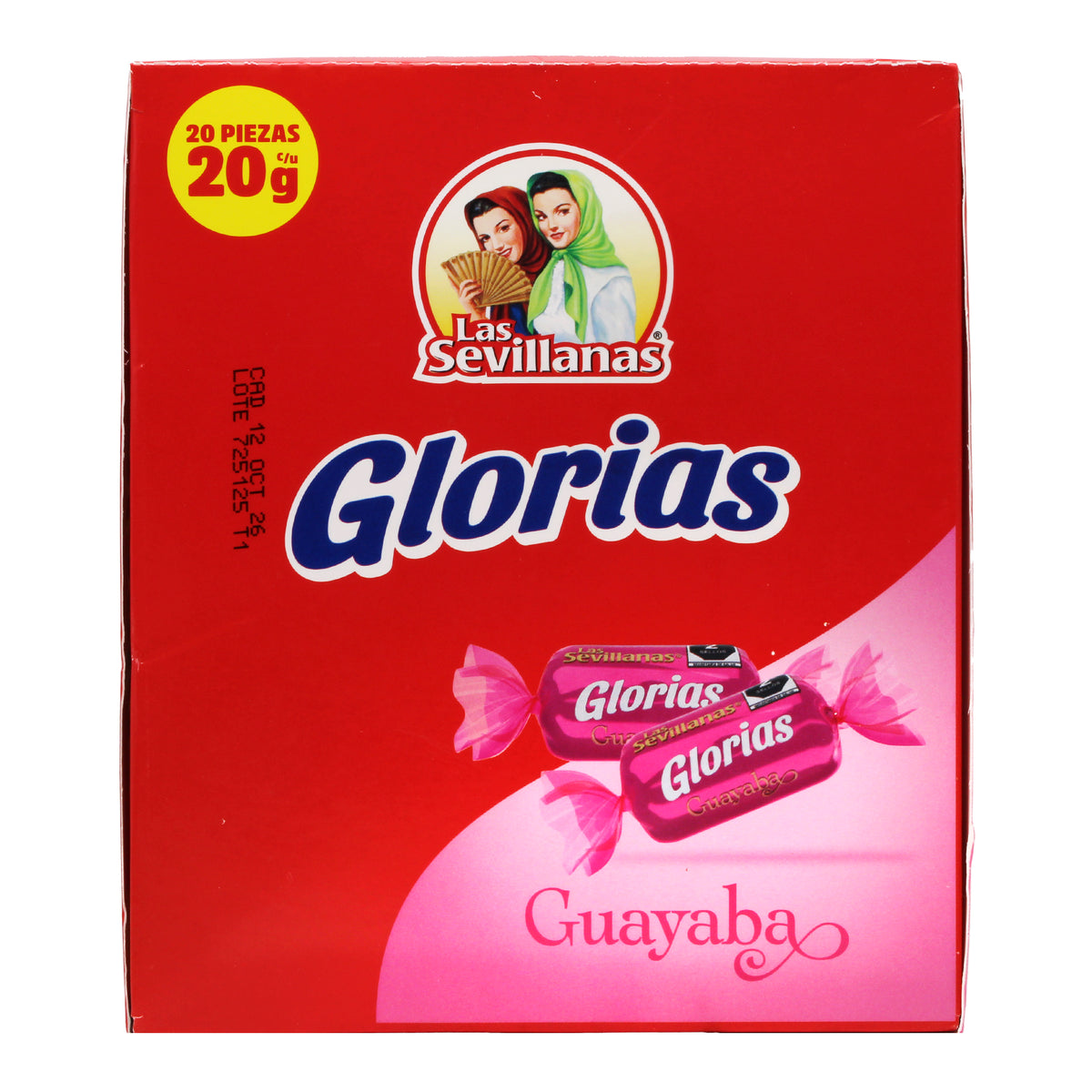 Glorias Guayaba 400 G (PAQUETE 20)