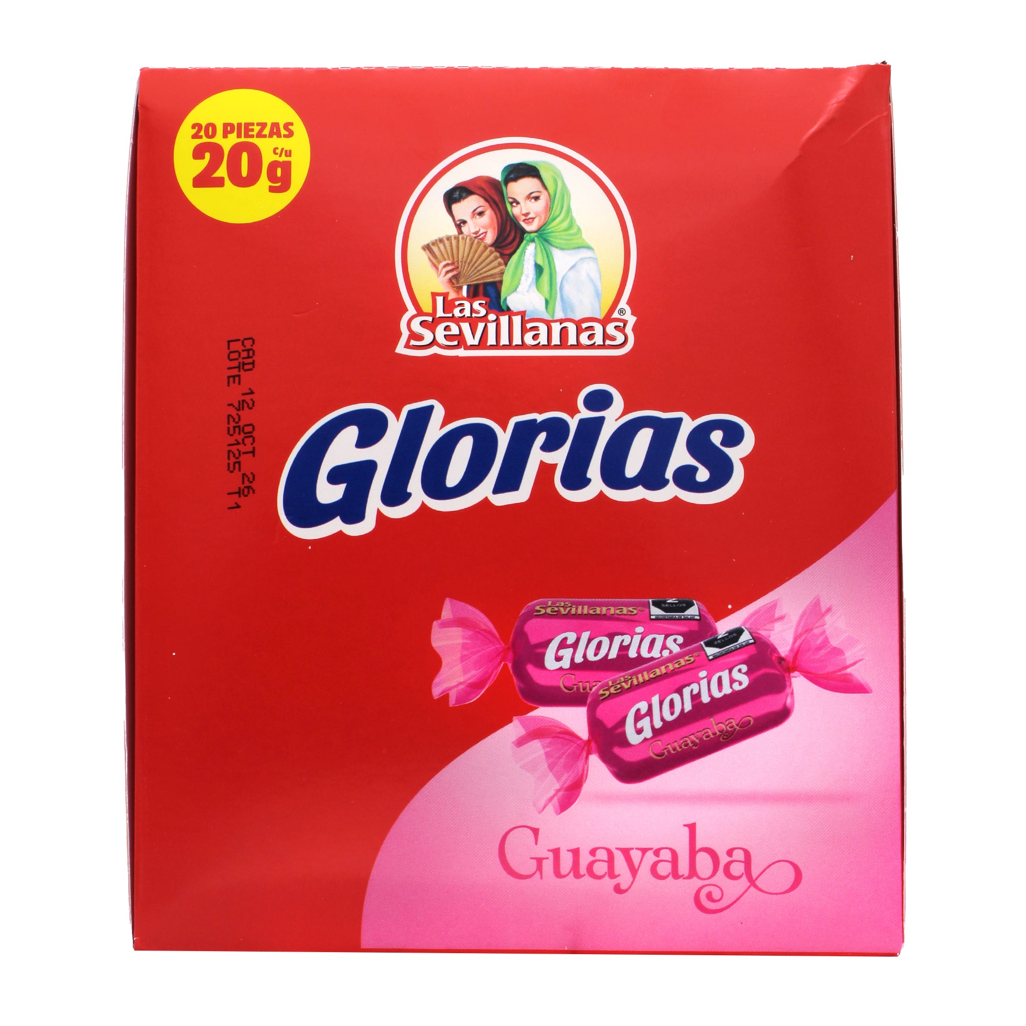 Glorias Guayaba 400 G (PAQUETE 20)