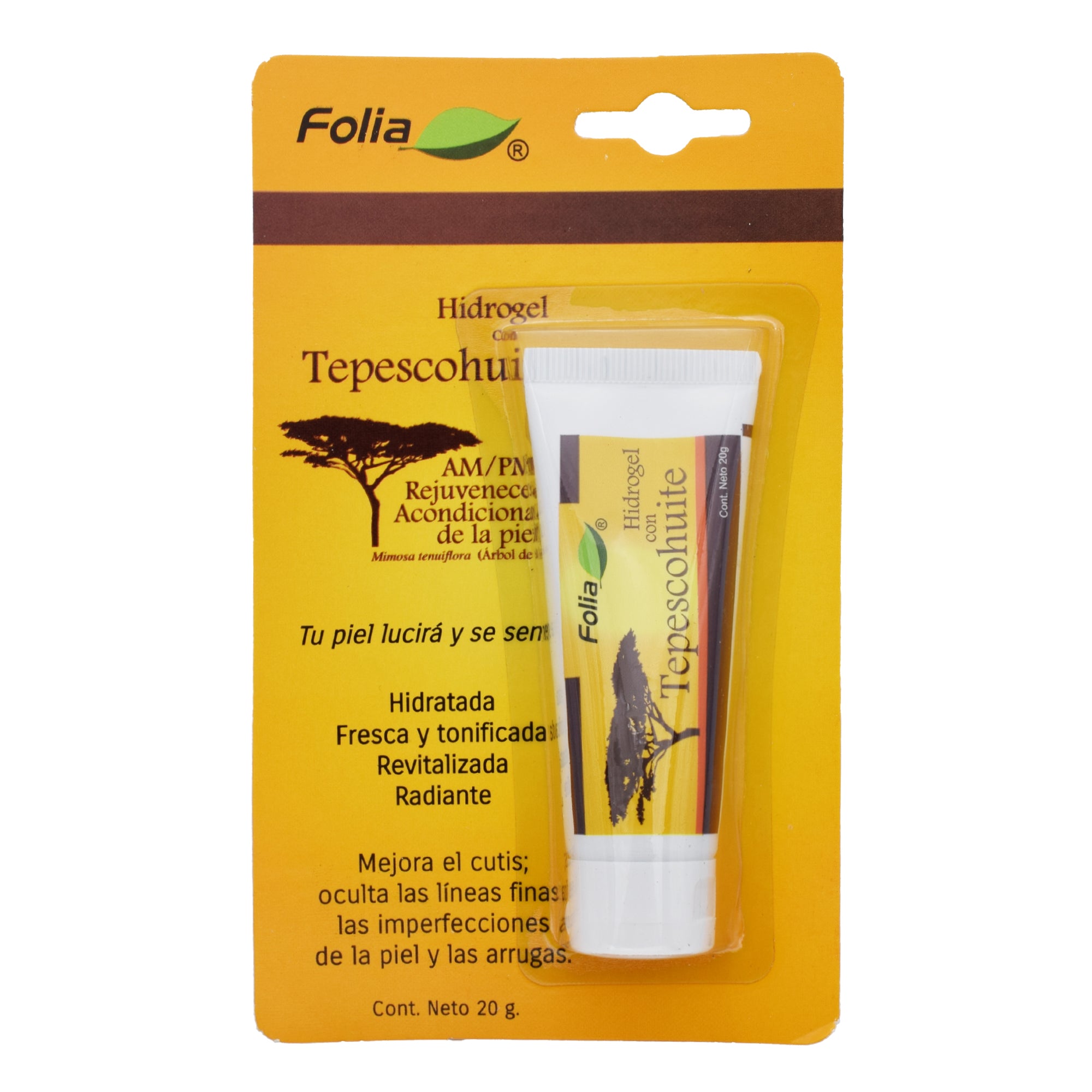 Gel Hidrogel Tepescohuite 20 G