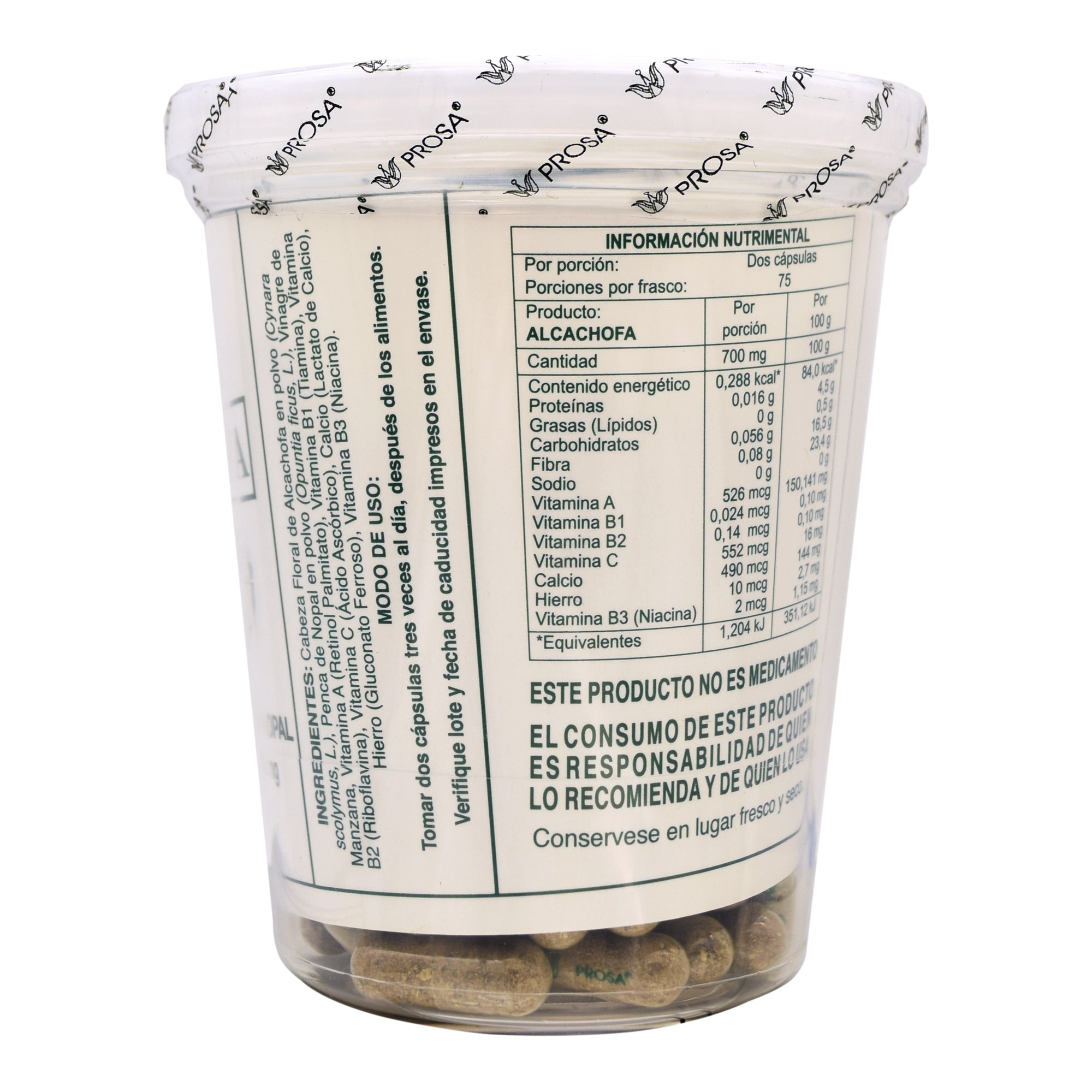 Alcachofa 150 Cap