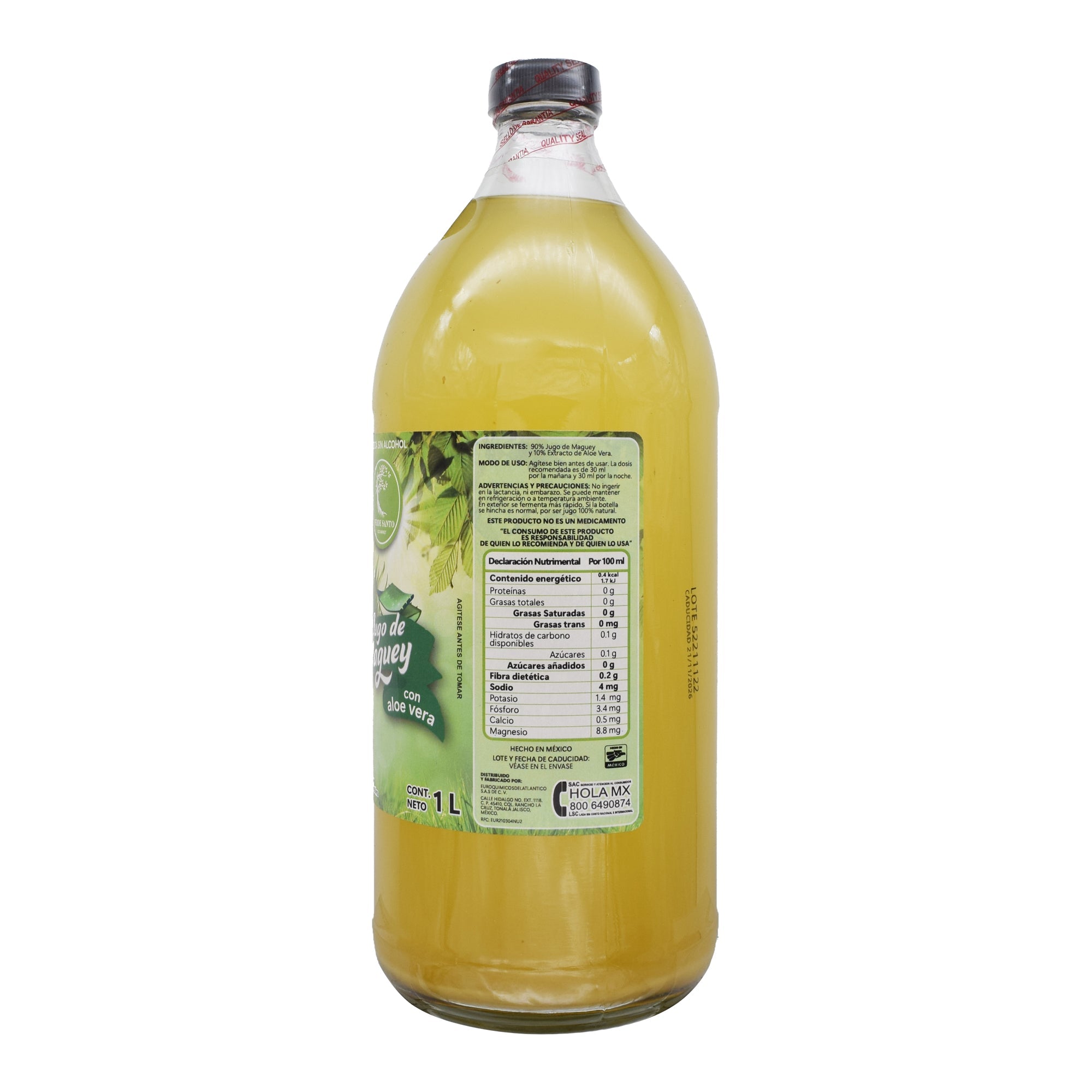 Jugo De Maguey Aloe Vera 1 L