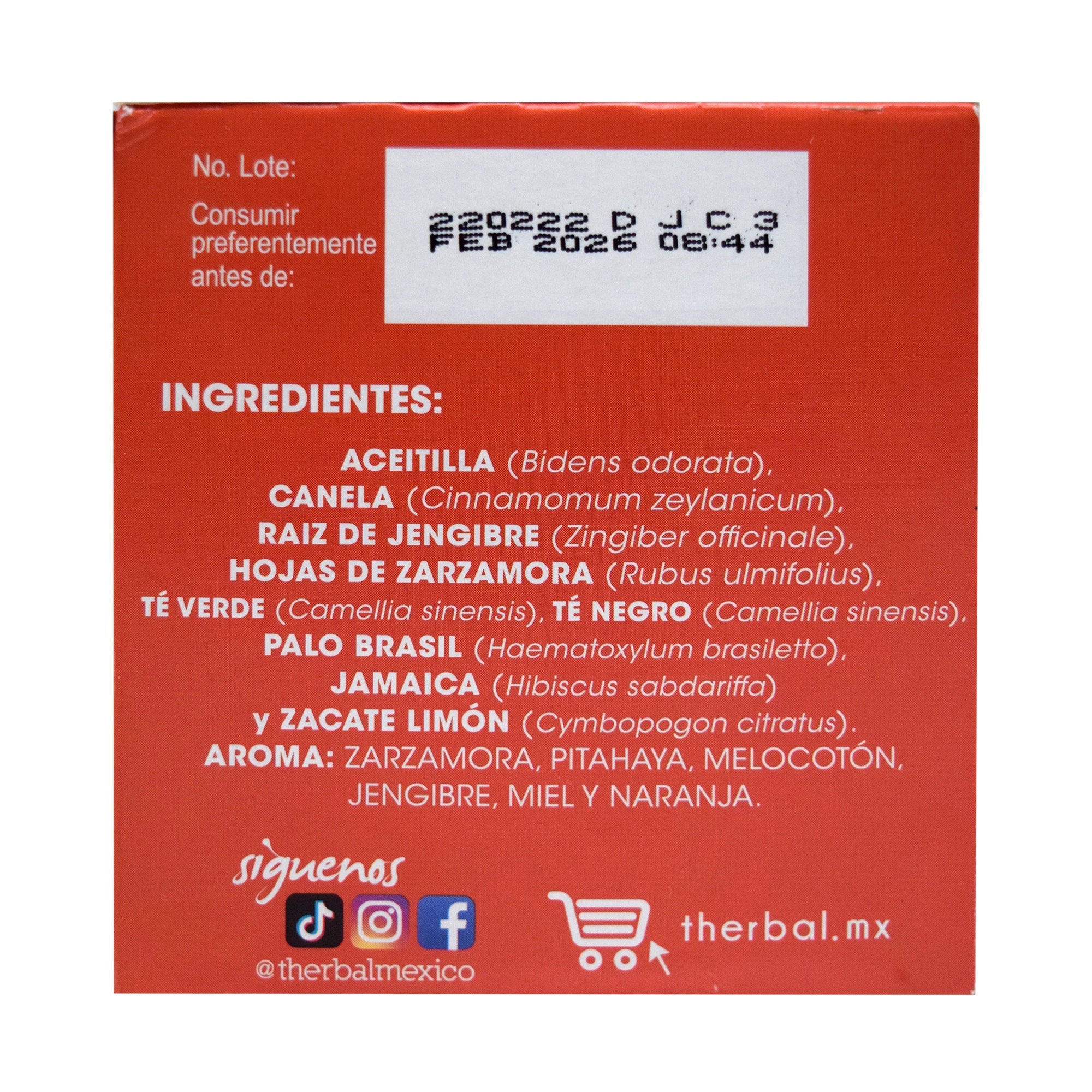 Te De Jengibre Sabores 25 Sob