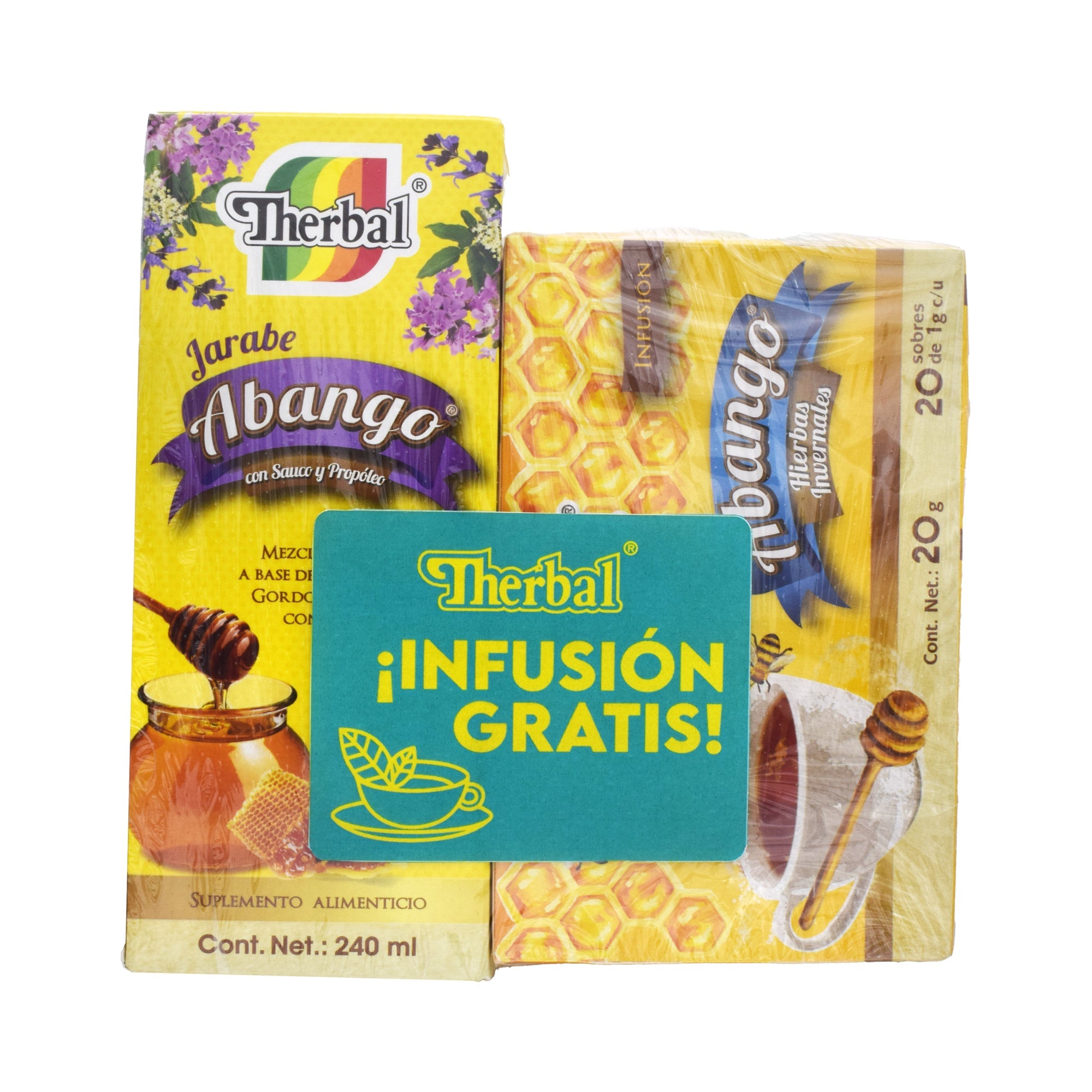 Jarabe Abango + Infusion Gratis