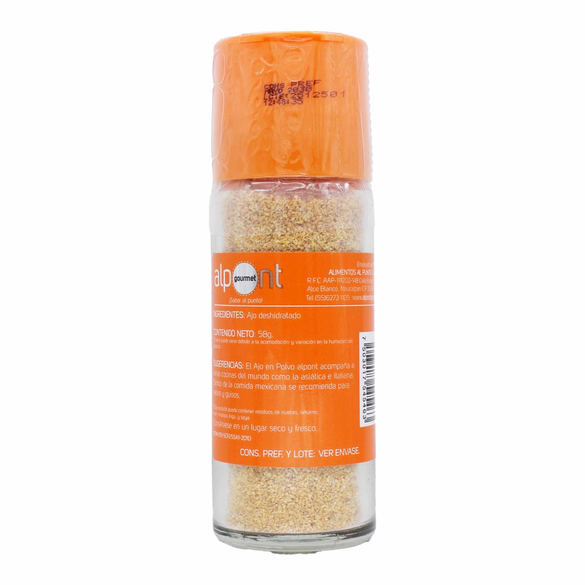 Ajo En Polvo 58 G