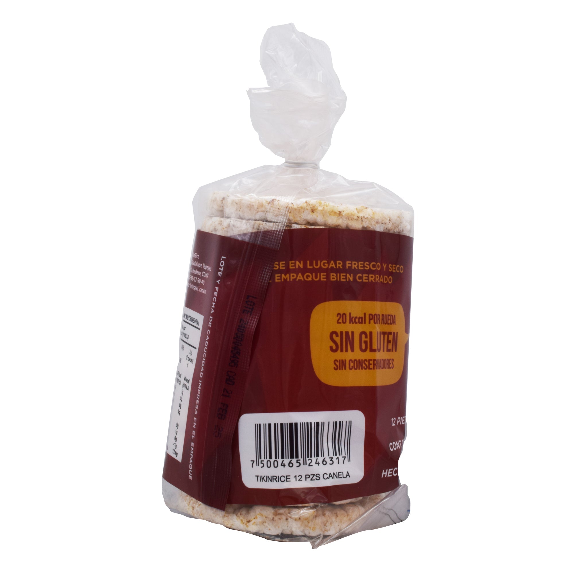 Galleta De Arroz Integral Canela 66 G