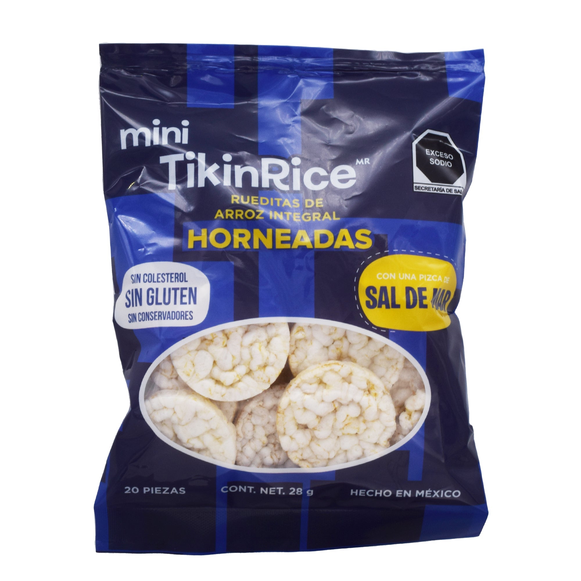 Galletas De Arroz Integral Sal De Mar 28 G