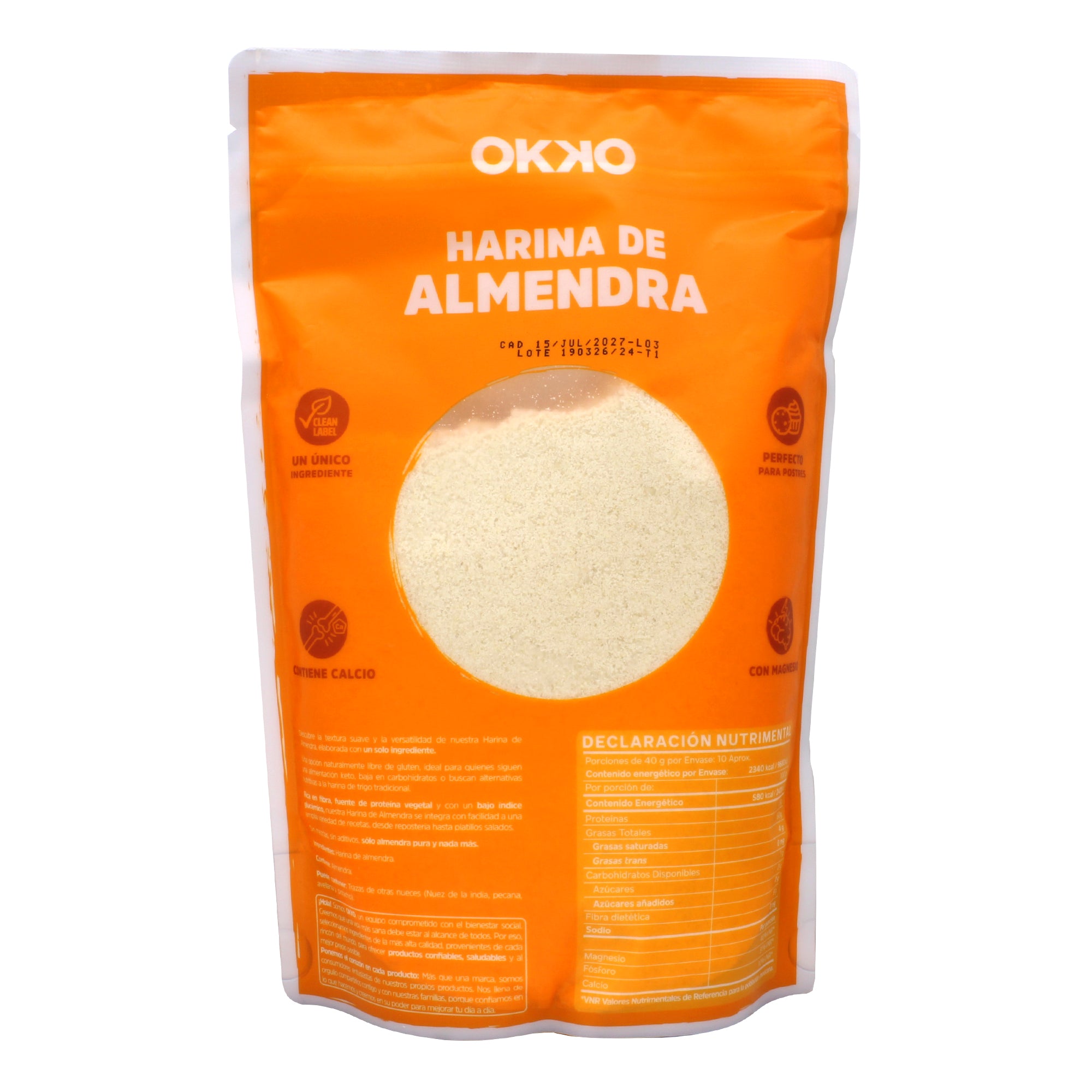 Harina De Almendra 400 G