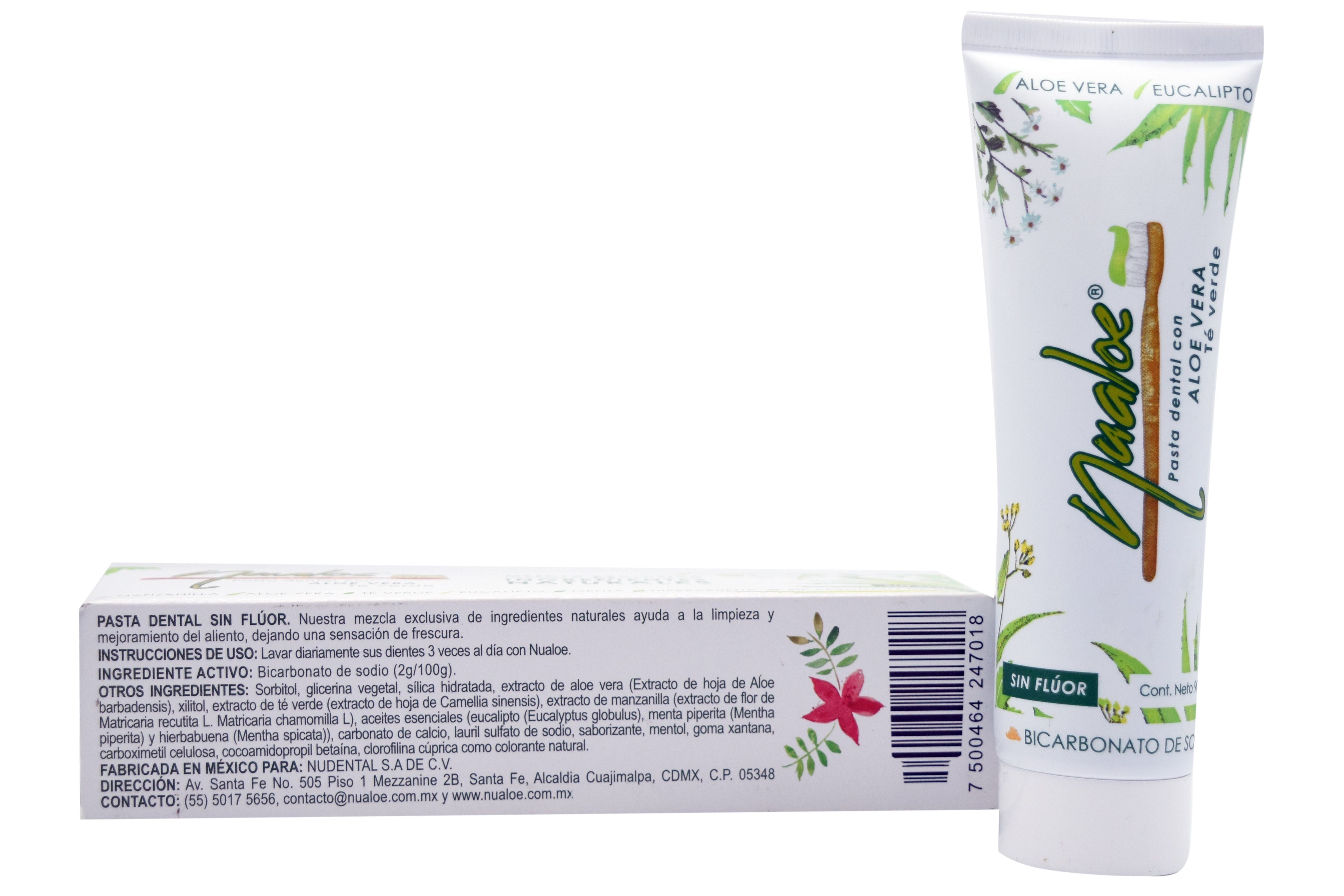 Pasta Dental Con Aloe Vera 90 G