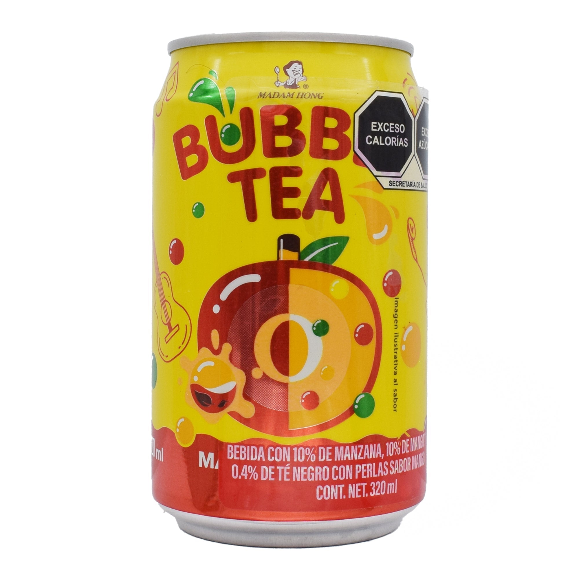 Bebida Bubble Tea Manzana Mango 320 Ml